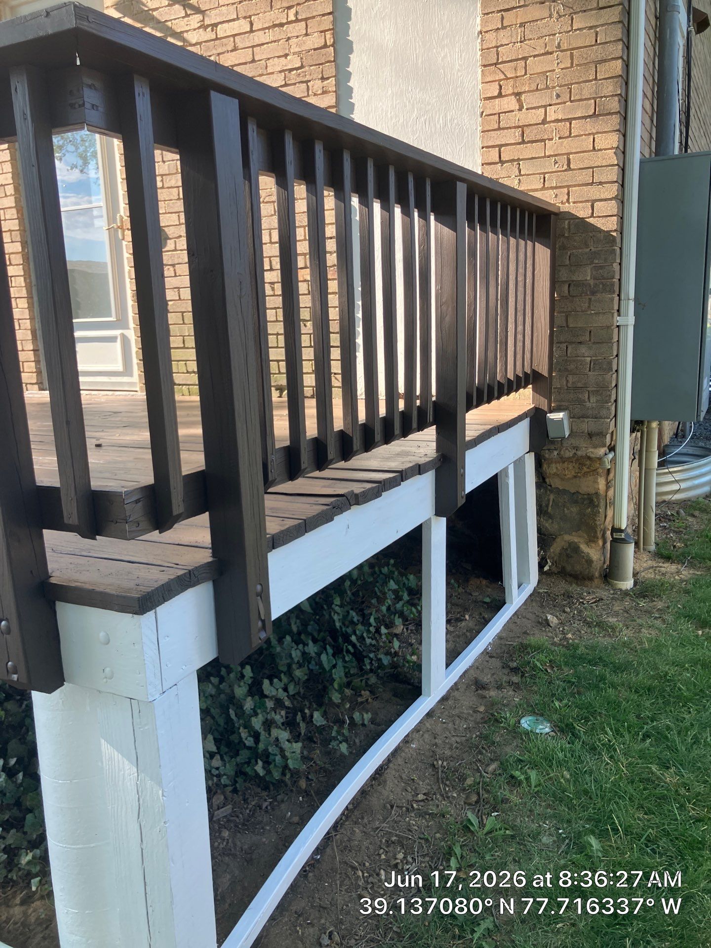 Purcellville Porch Restoration with Deck Repair and Custom Painting by Contracting Bros Llc