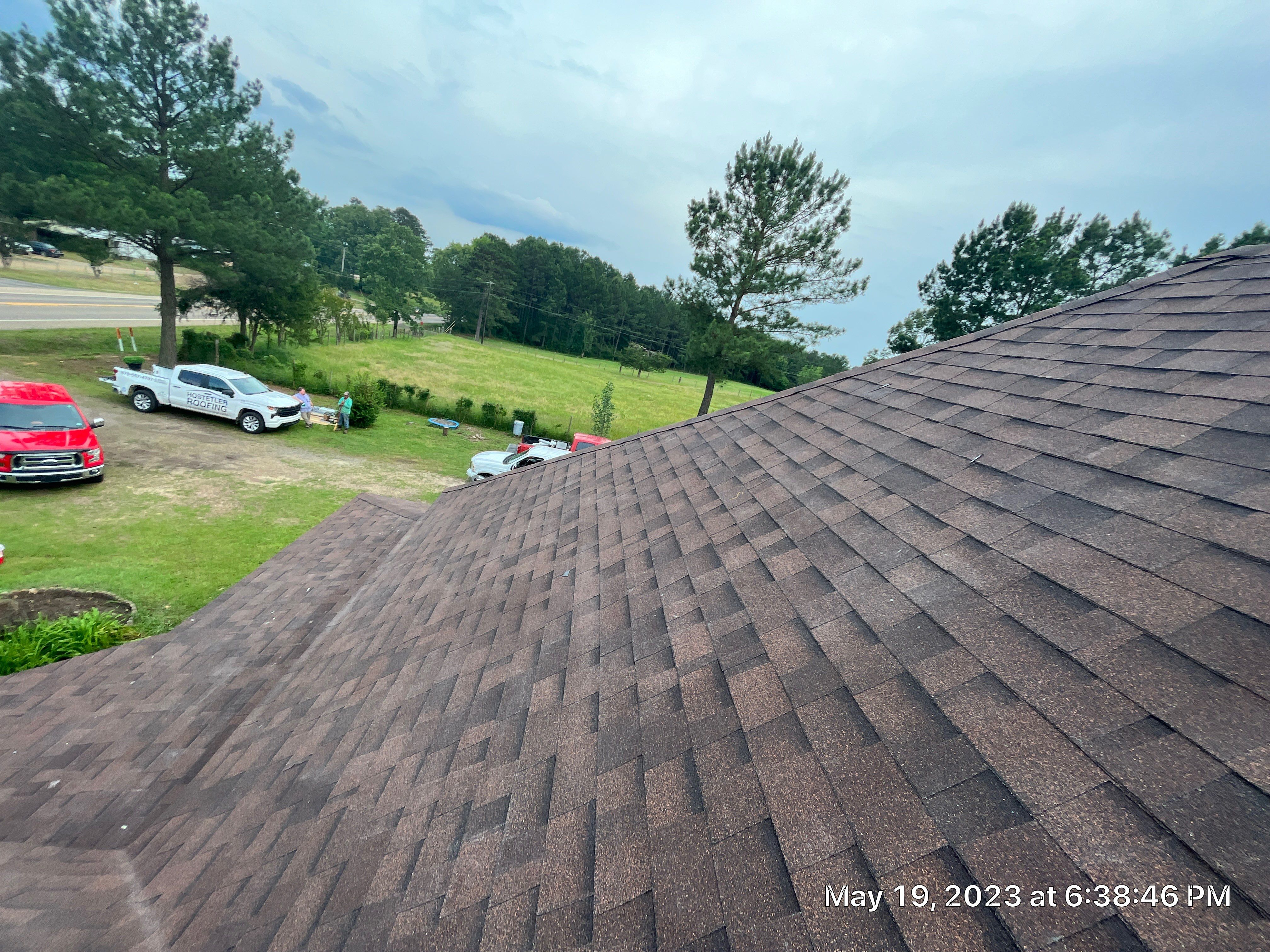 Residential Shingle Reroof using Malarkey Highlander NEX by Hostetler Roofing