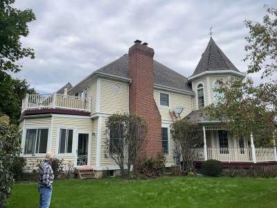 Residential Roofing Installation using GAF HDZ - WeatheredWood