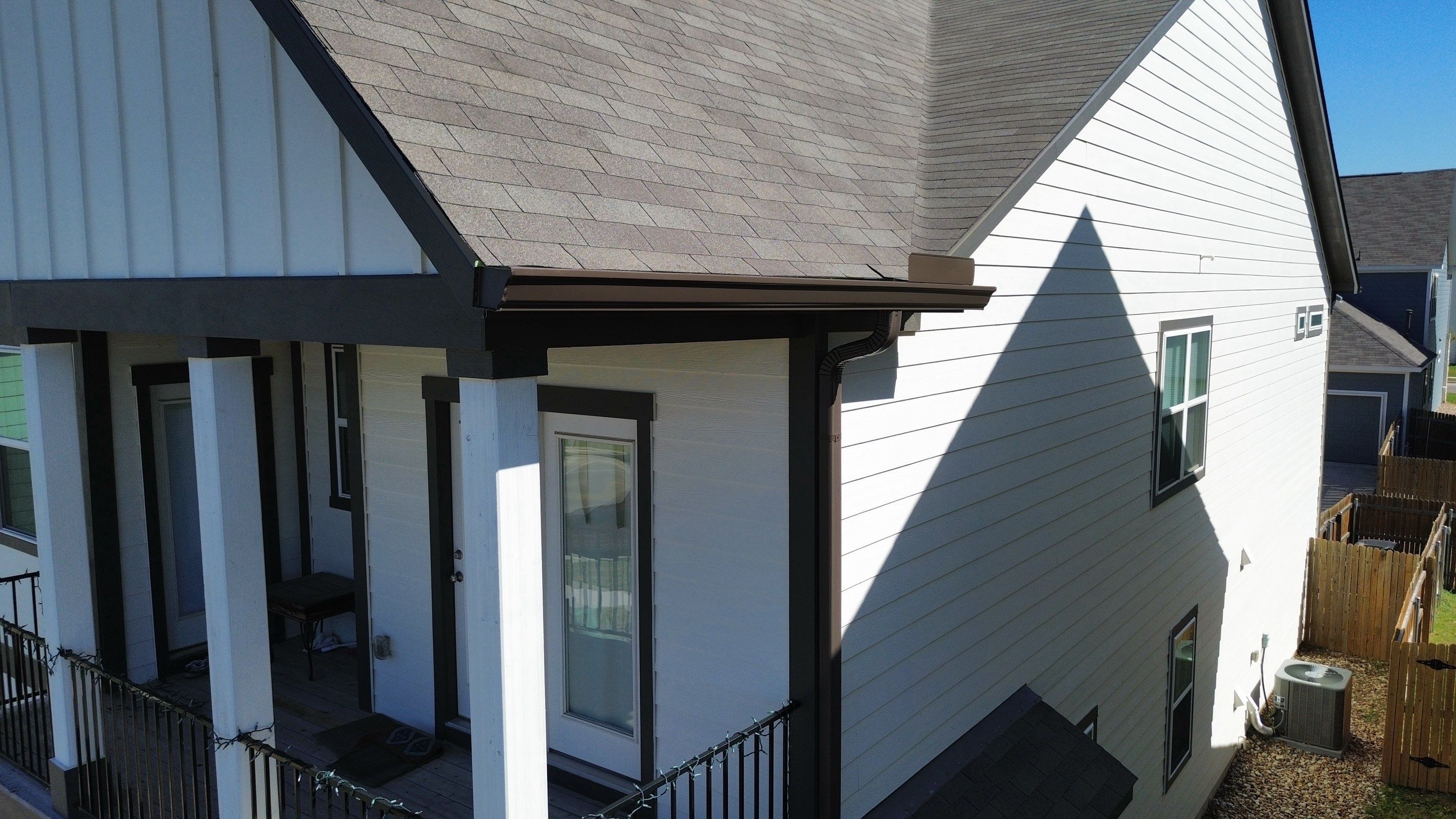 Roof Replacement & Seamless Gutters in Leander, TX by Kstylez Roofing & Construction