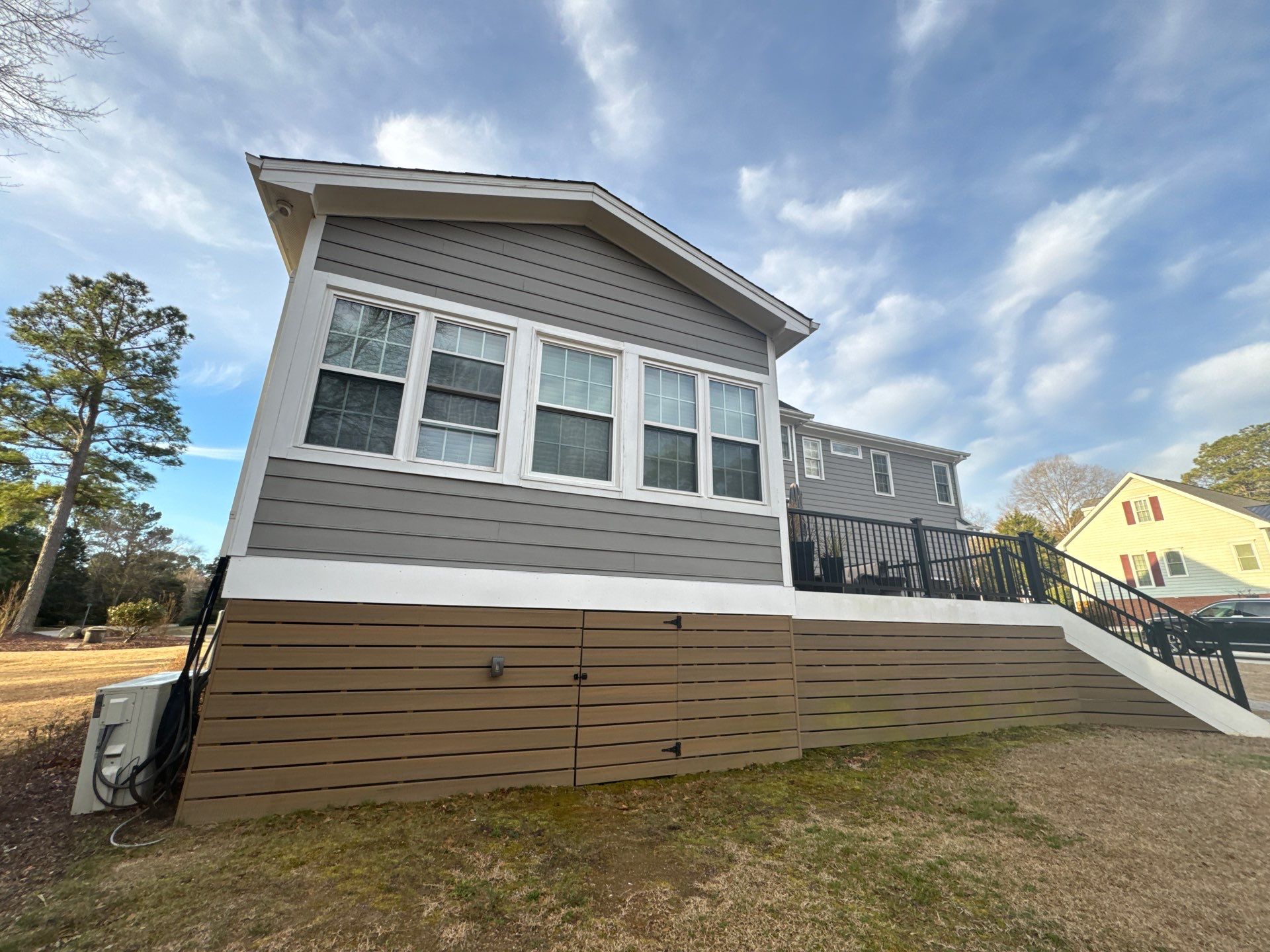 Full exterior painting by GonzalezPainters & Contractors Inc 