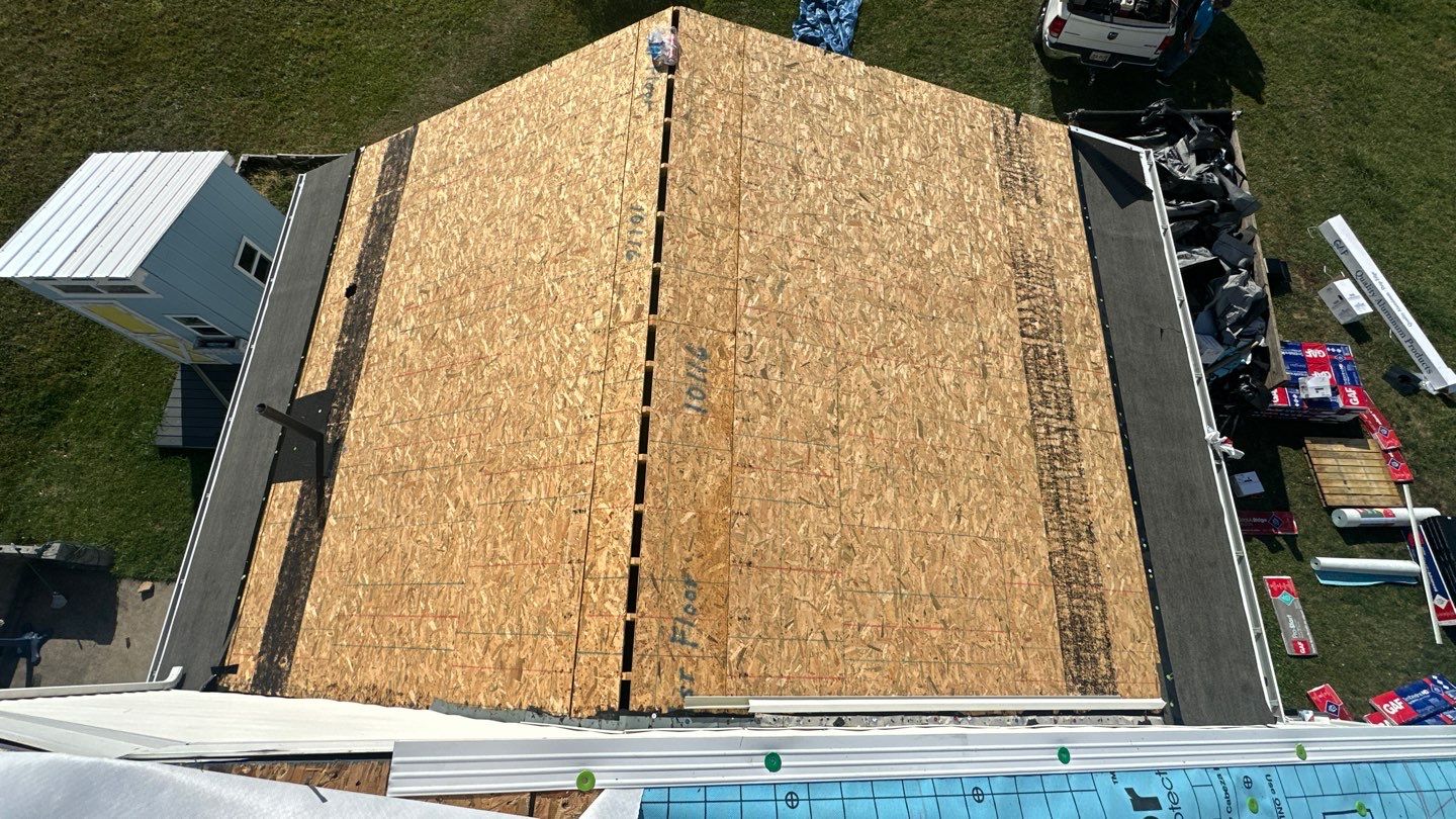 Residential Roofing Installation using GAF Timberline HDZ Charcoal by Rainstoppers Roofing