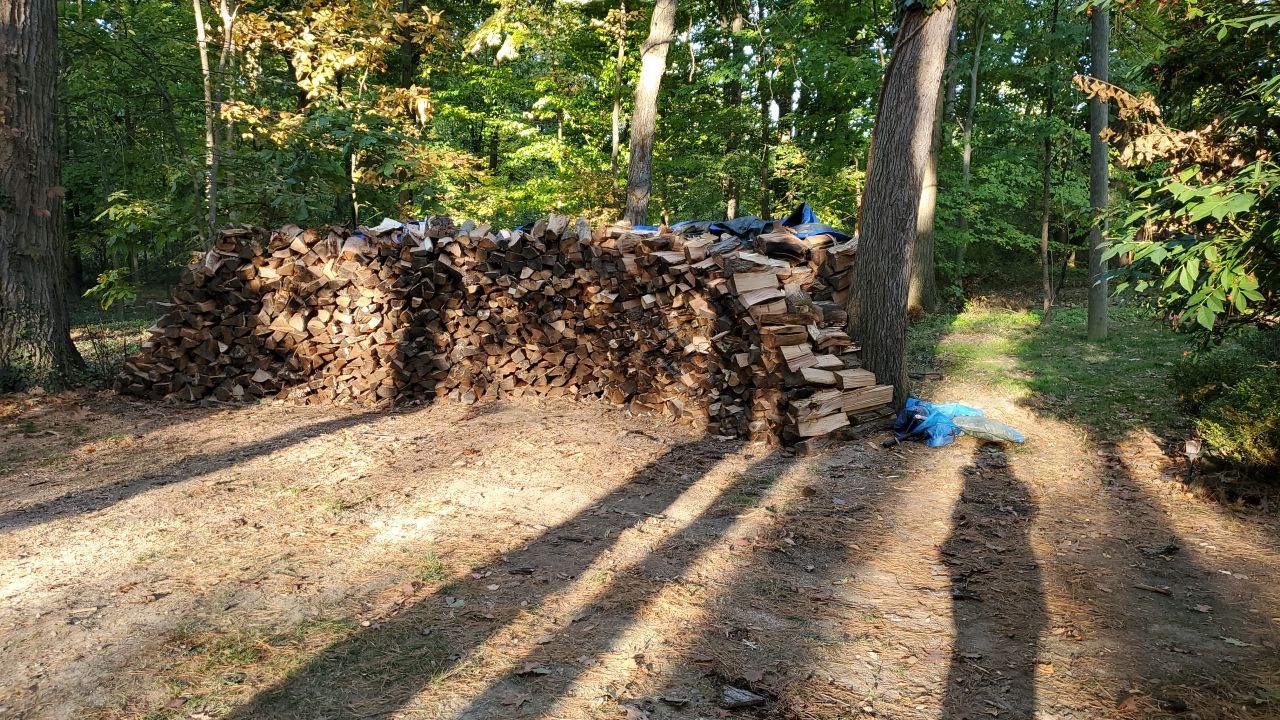 Firewood Delivery  using Seasoned Firewood by Mike Jones & Sons Tree Service LLC 