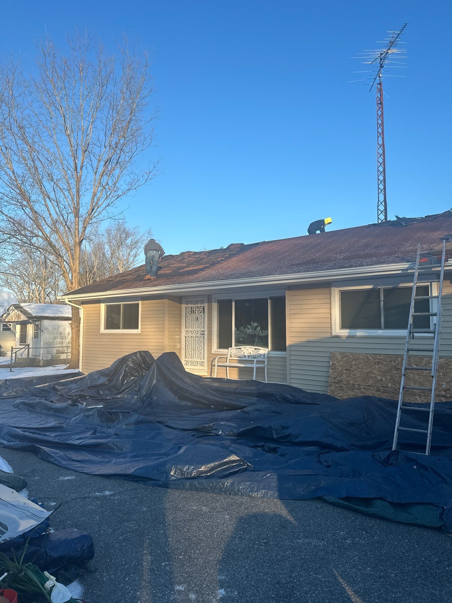 Re-Roof in Frankford by Potomac Custom Remodeling 