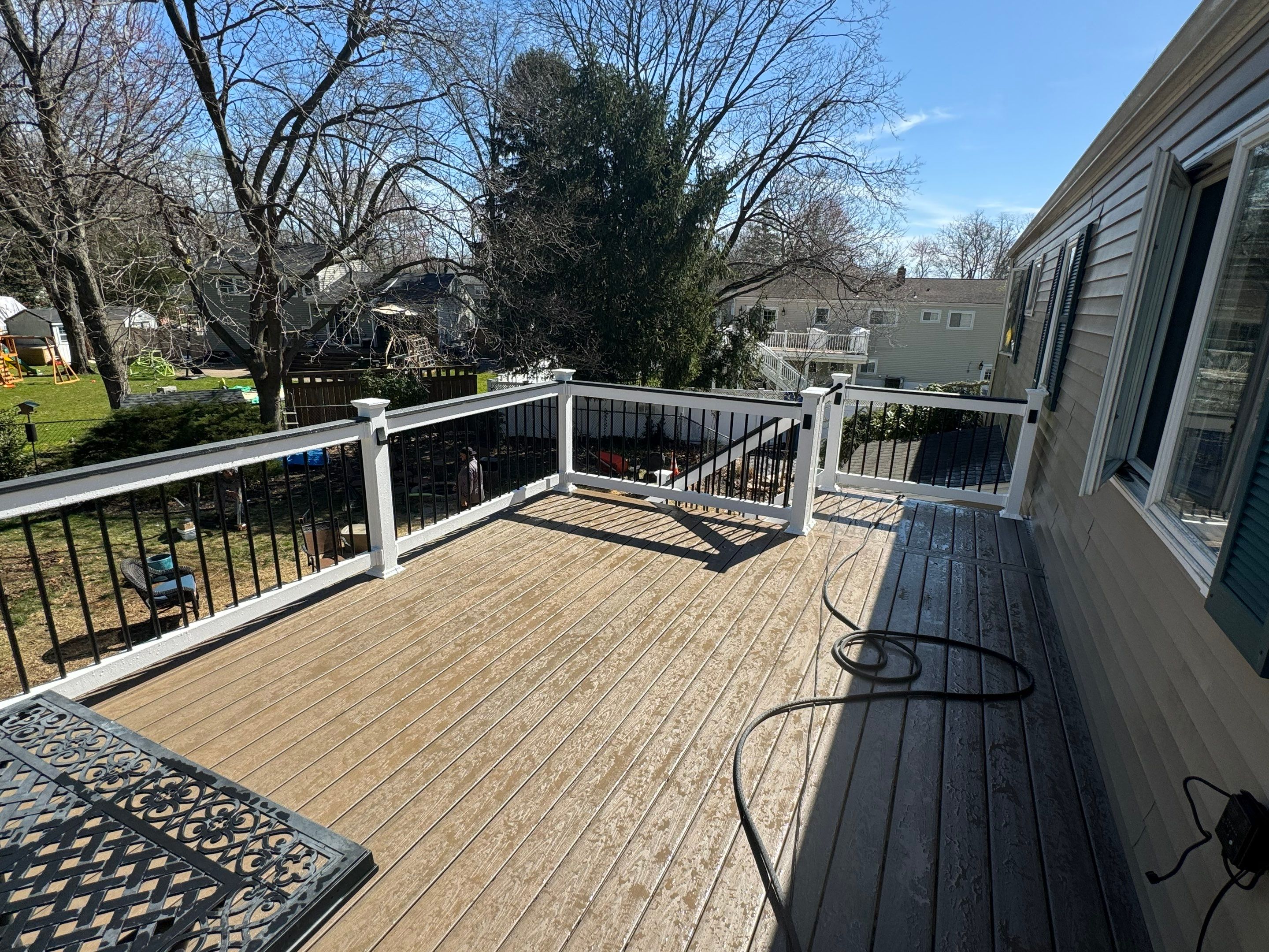 New deck in Middletown by deck guardian