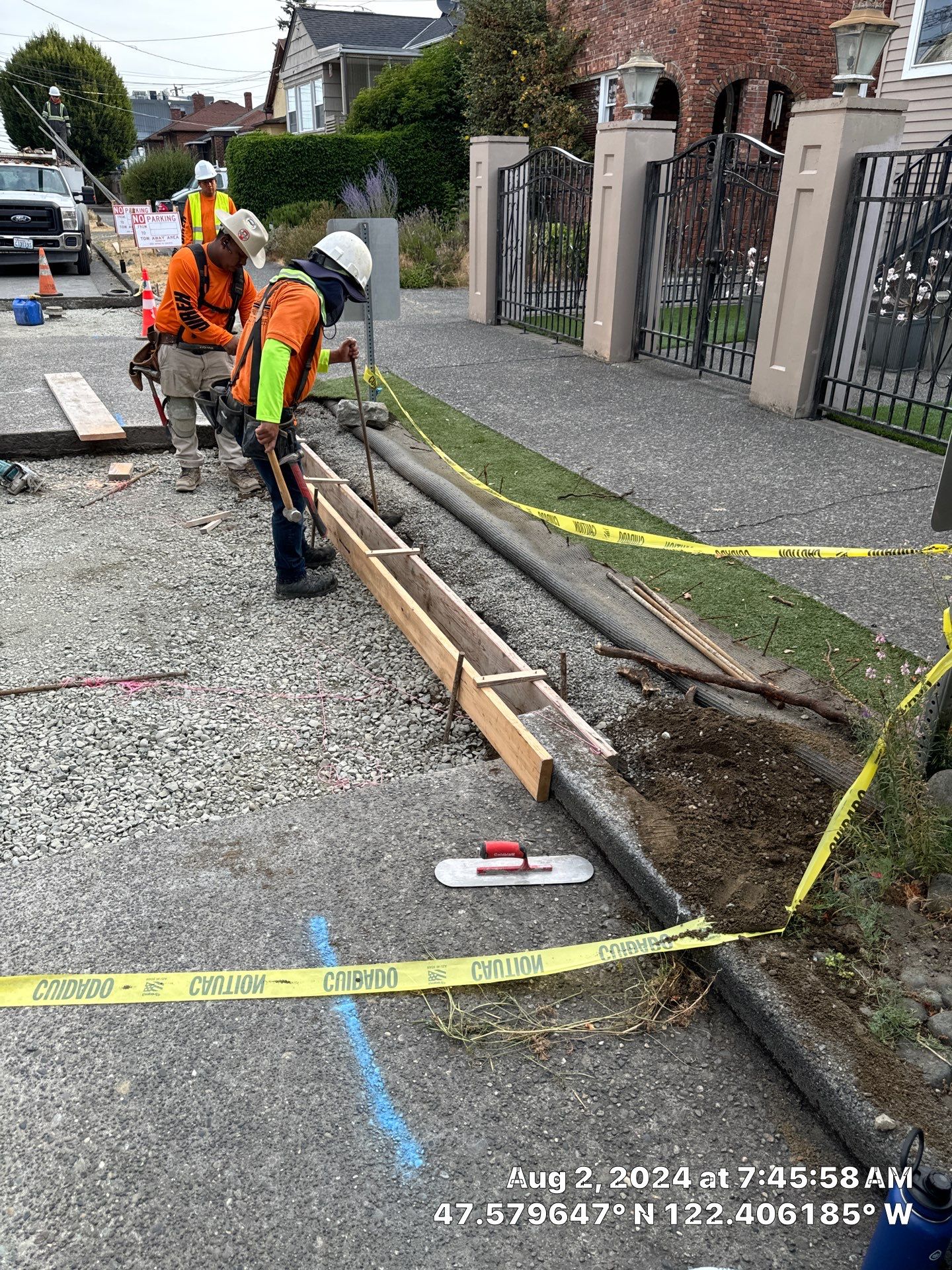 David | Street Concrete Pannels, Sidewalk & Curbing by Jireh Asphalt & Concrete Inc 