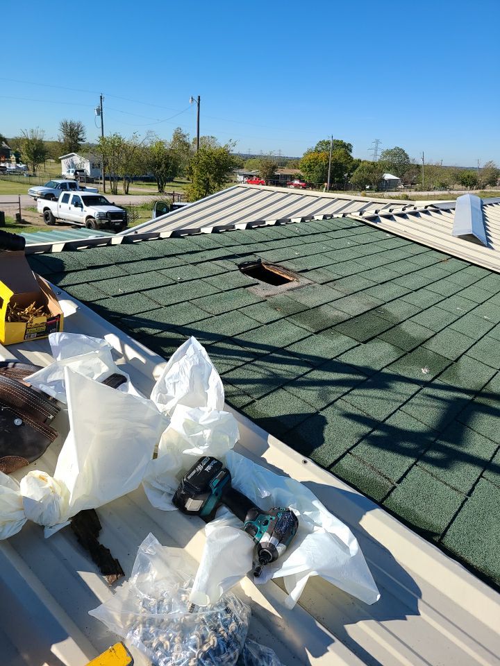 Residential Roofing Repair using PBR Metal Roof by Harvey Roofing & Construction