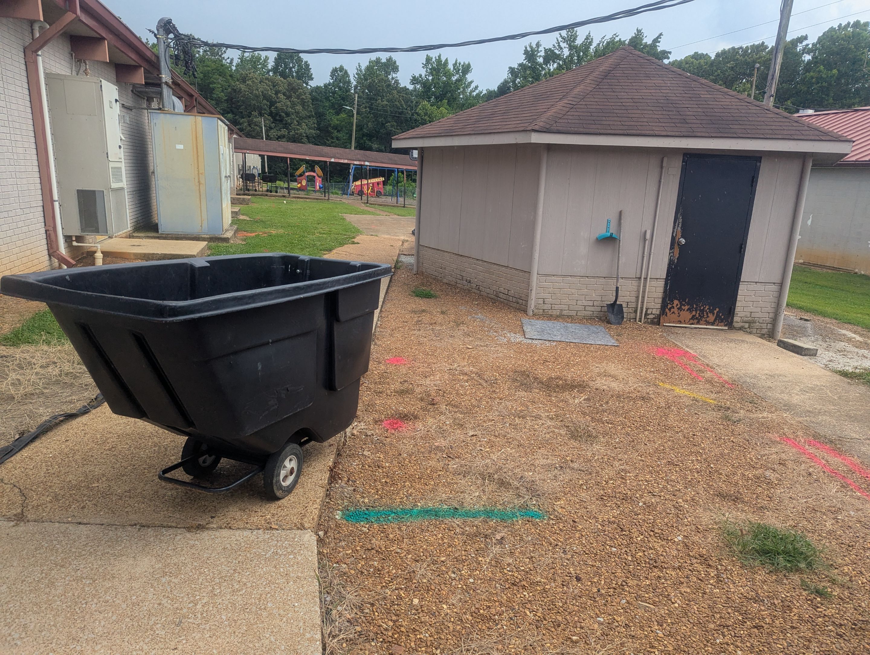 Utility Locate and GPR (School Project) by Alsip Locating Service, LLC