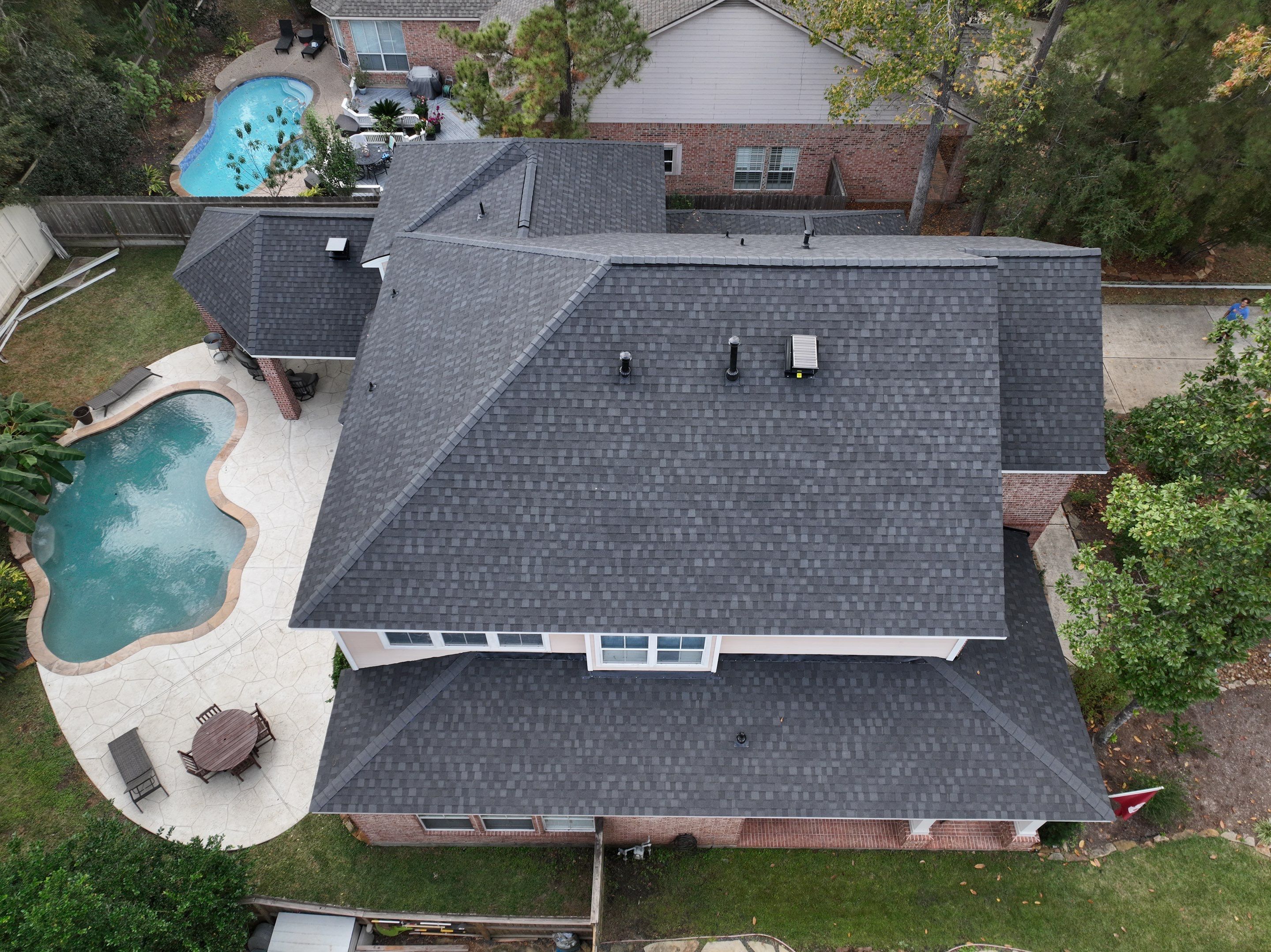 Tamko Titan XT - Rustic Black - High Profile Hip & Ridge by Roof Concepts Construction