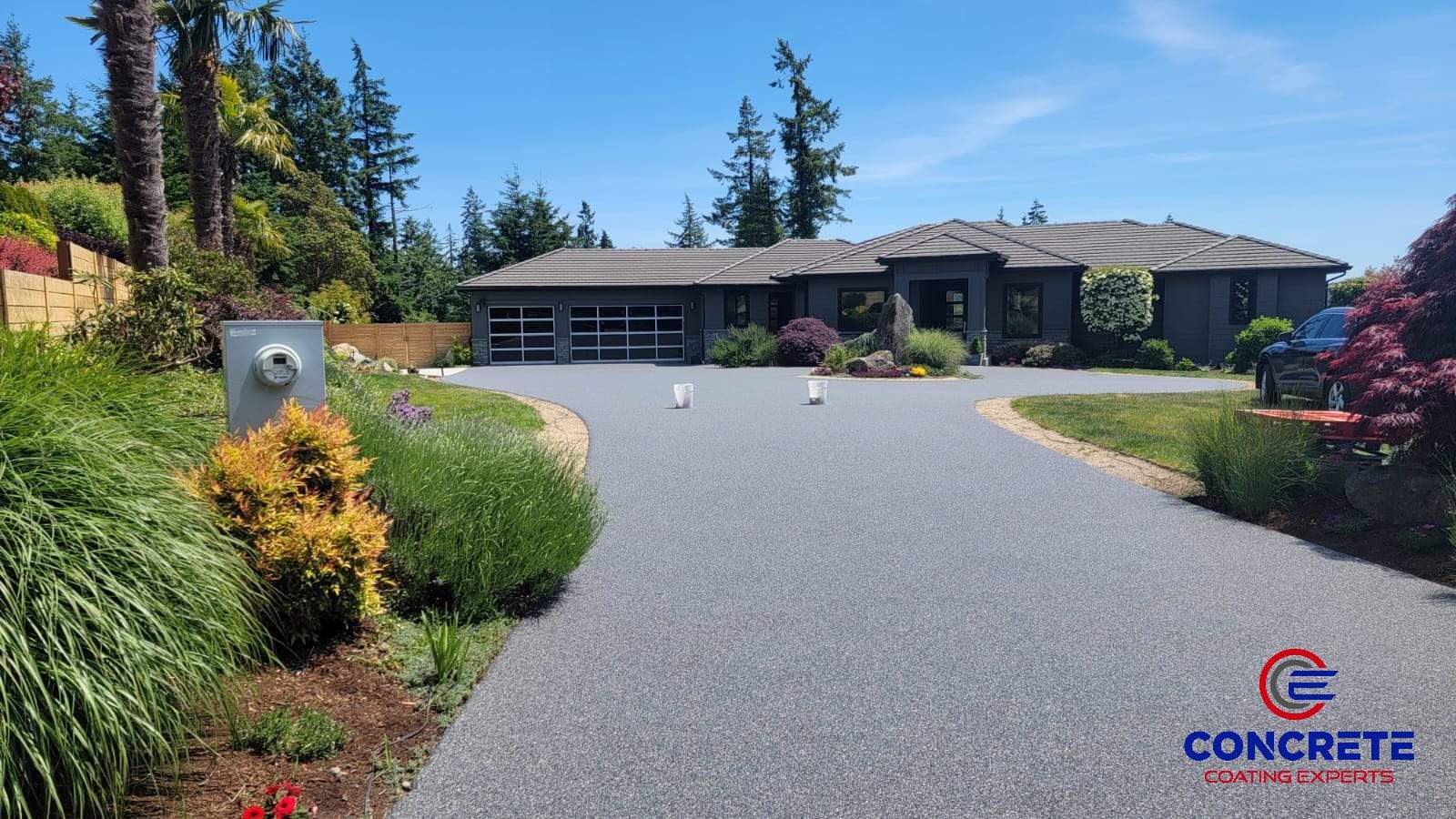 Project in Gig Harbor by Concrete Coating Experts Inc.