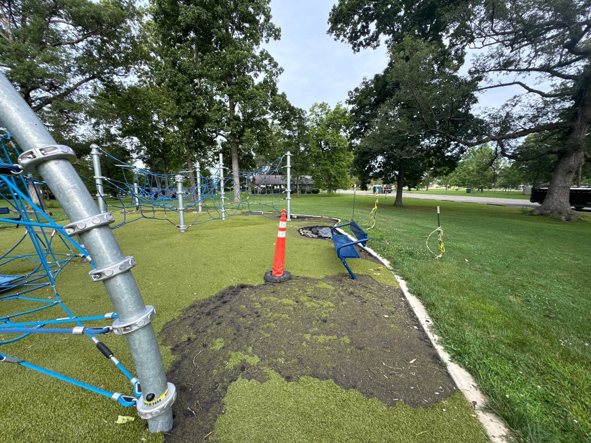 Baker Park Burn Repair by ForeverLawn NEIN/INDY