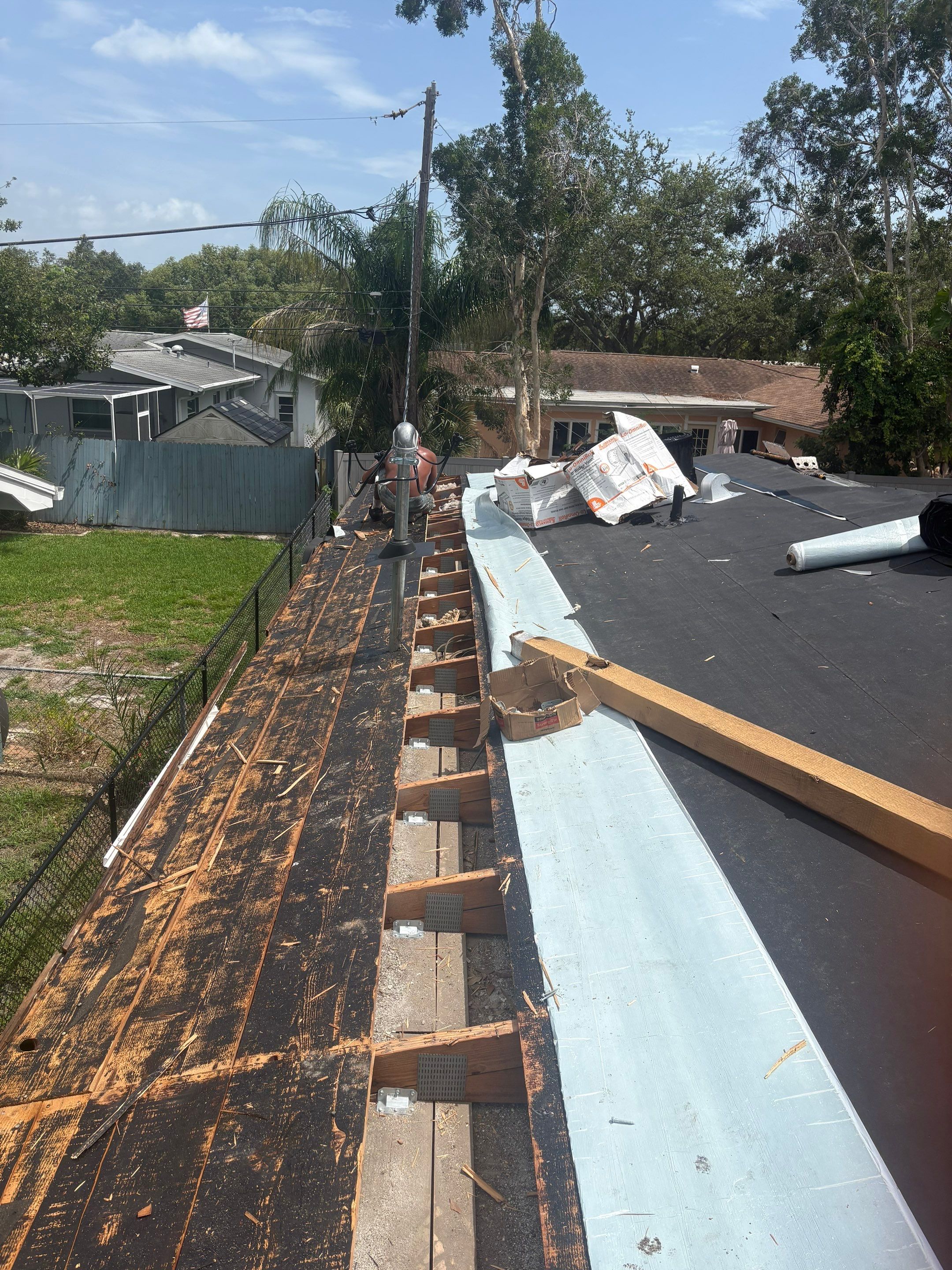 Project in Clearwater 33764 by Mitchell Roofing Company LLC 