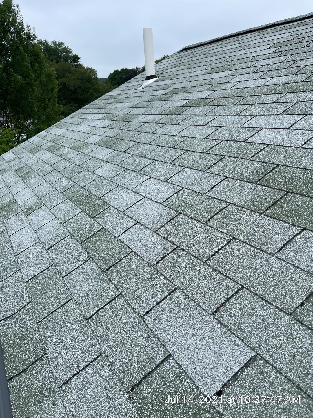 Residential Roofing Installation using GAF HDZ PEWTER GRAY by Master Roof Inc