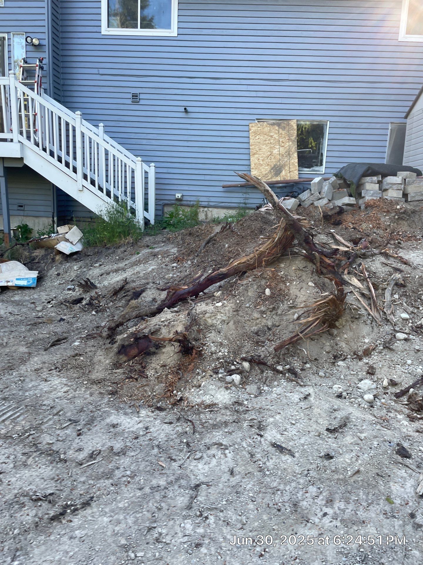 Concrete Back Patio Makeover  by Jireh Asphalt & Concrete Inc 
