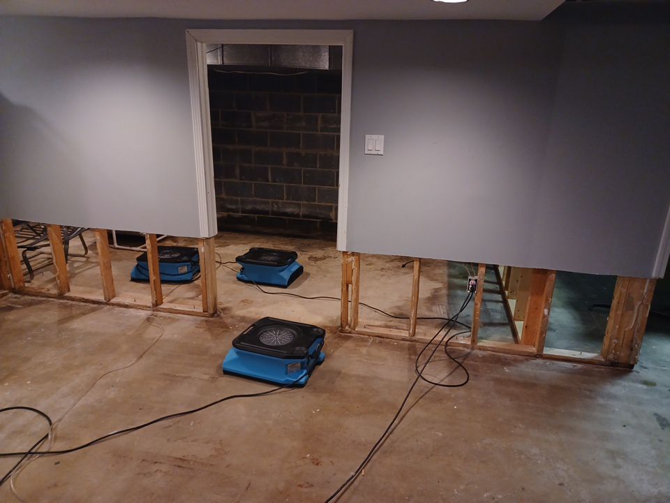 Project in West Bloomfield Township by EzDry Water Mitigation & Property Restoration