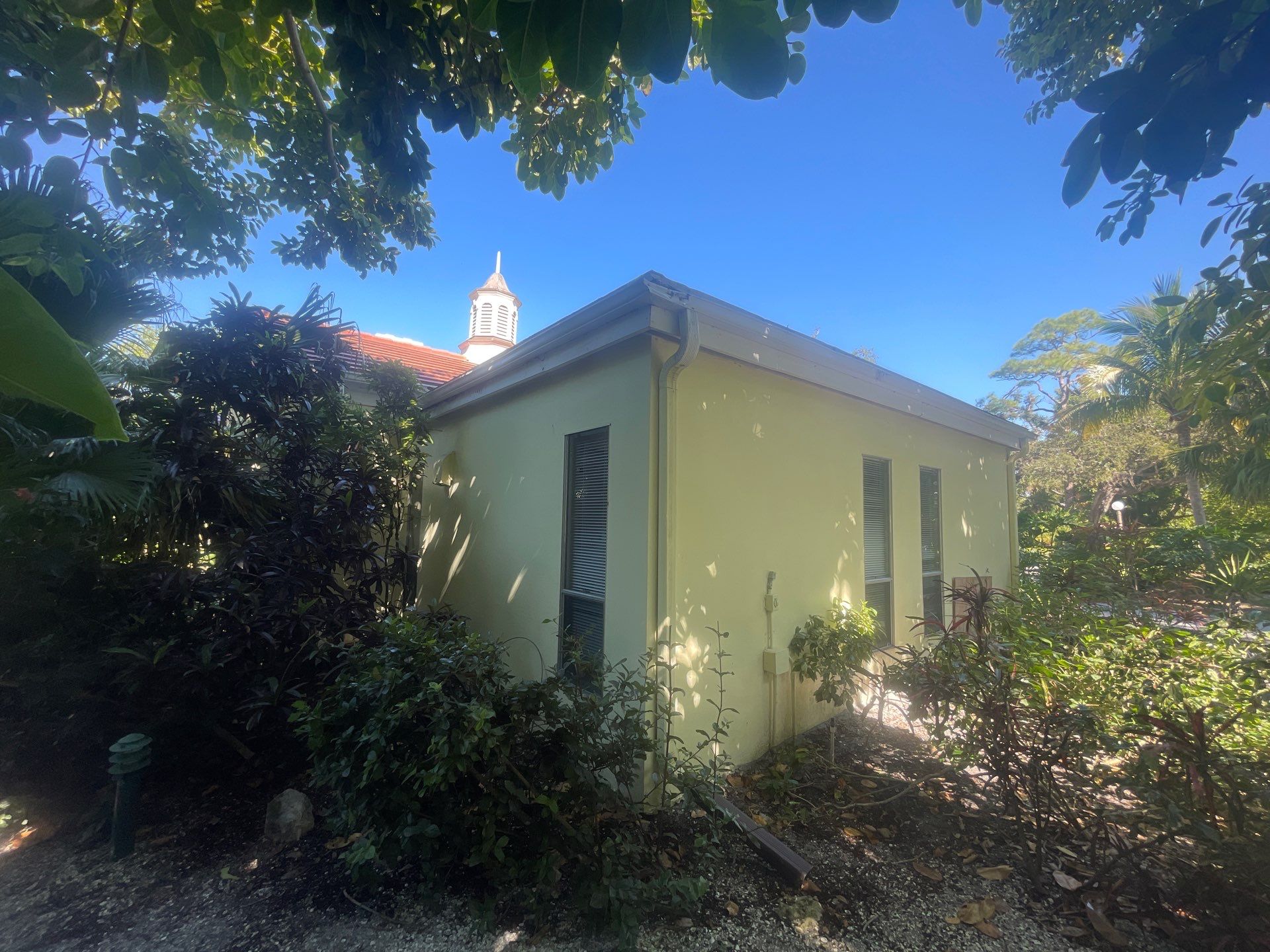 White Gutters Repair and Installation in Sarasota FL by Gutter Professors