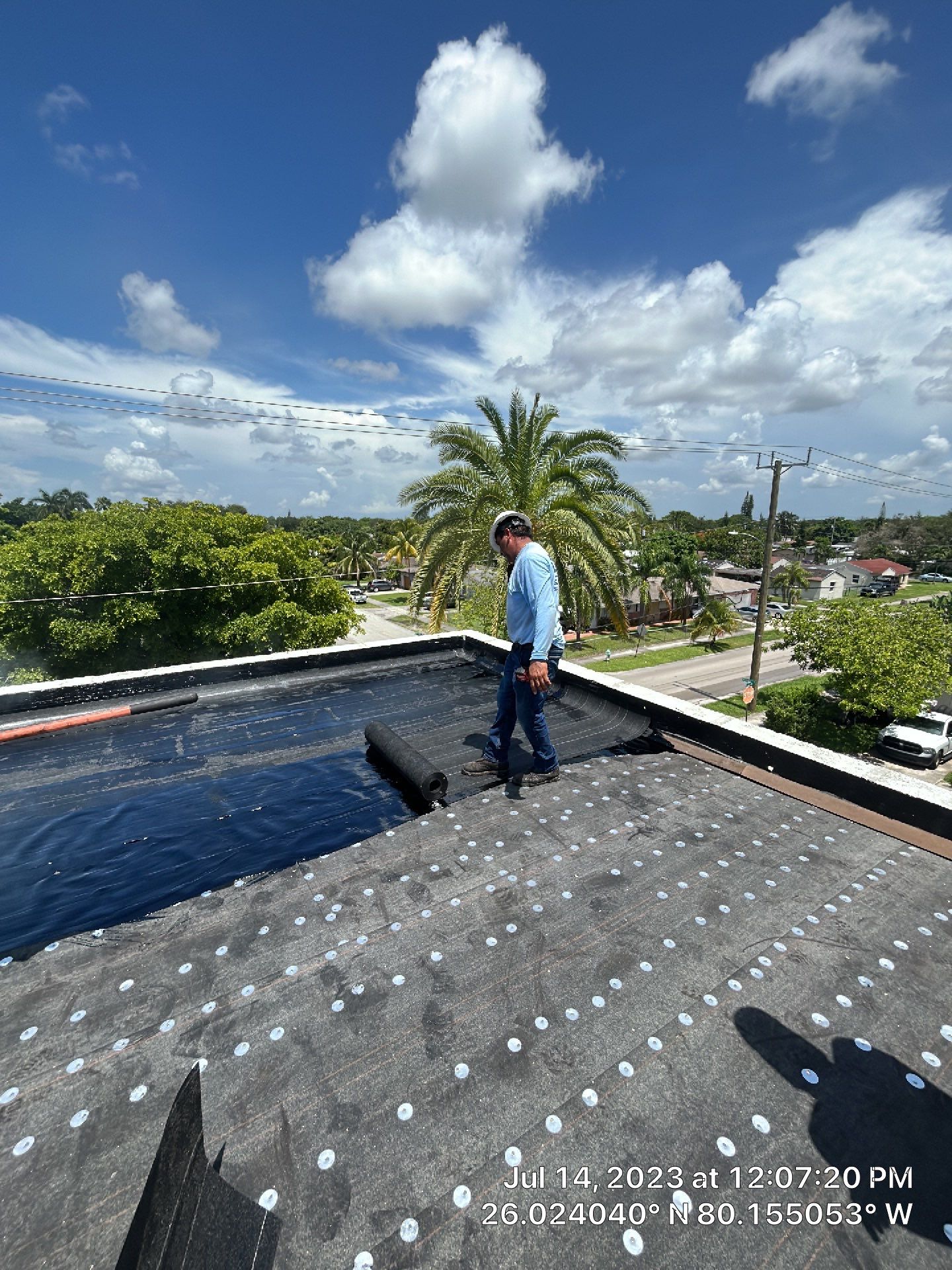 Residential New Construction Roof Installation by Earl W. Johnston Roofing 