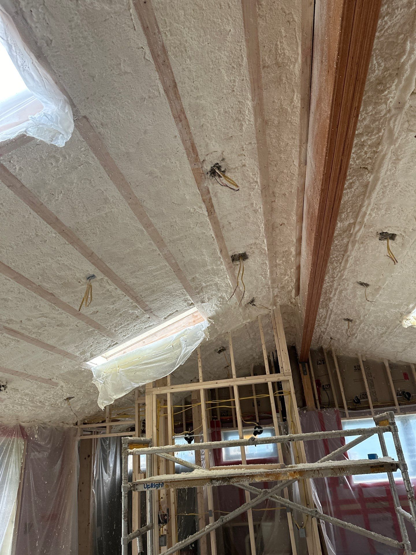 Spray Foam Insulation using Closed Cell Spray Foam by NYS Foam & Energy