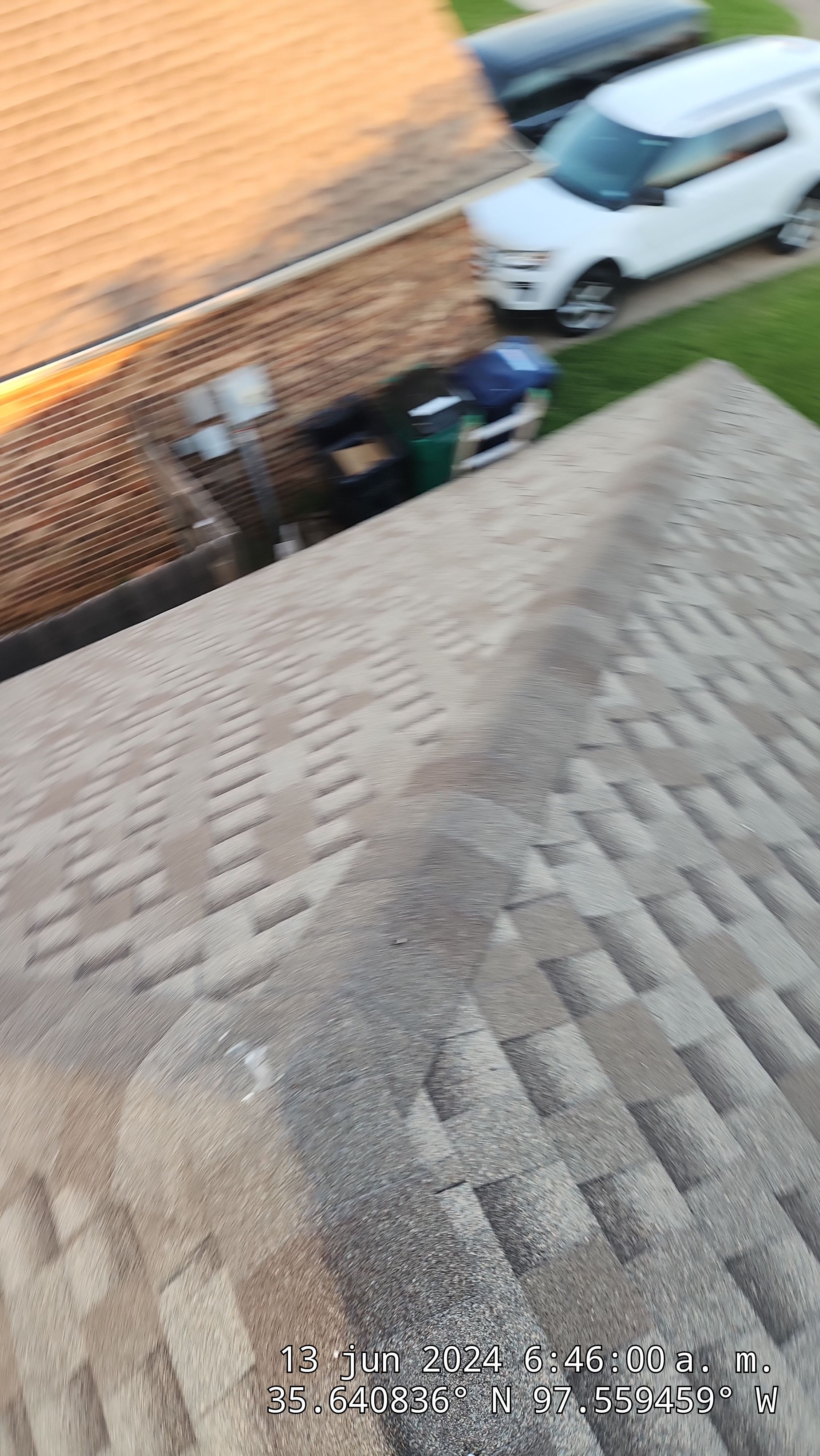 Reroof using GAF HDZ in Charcoal by Castillo Roofing