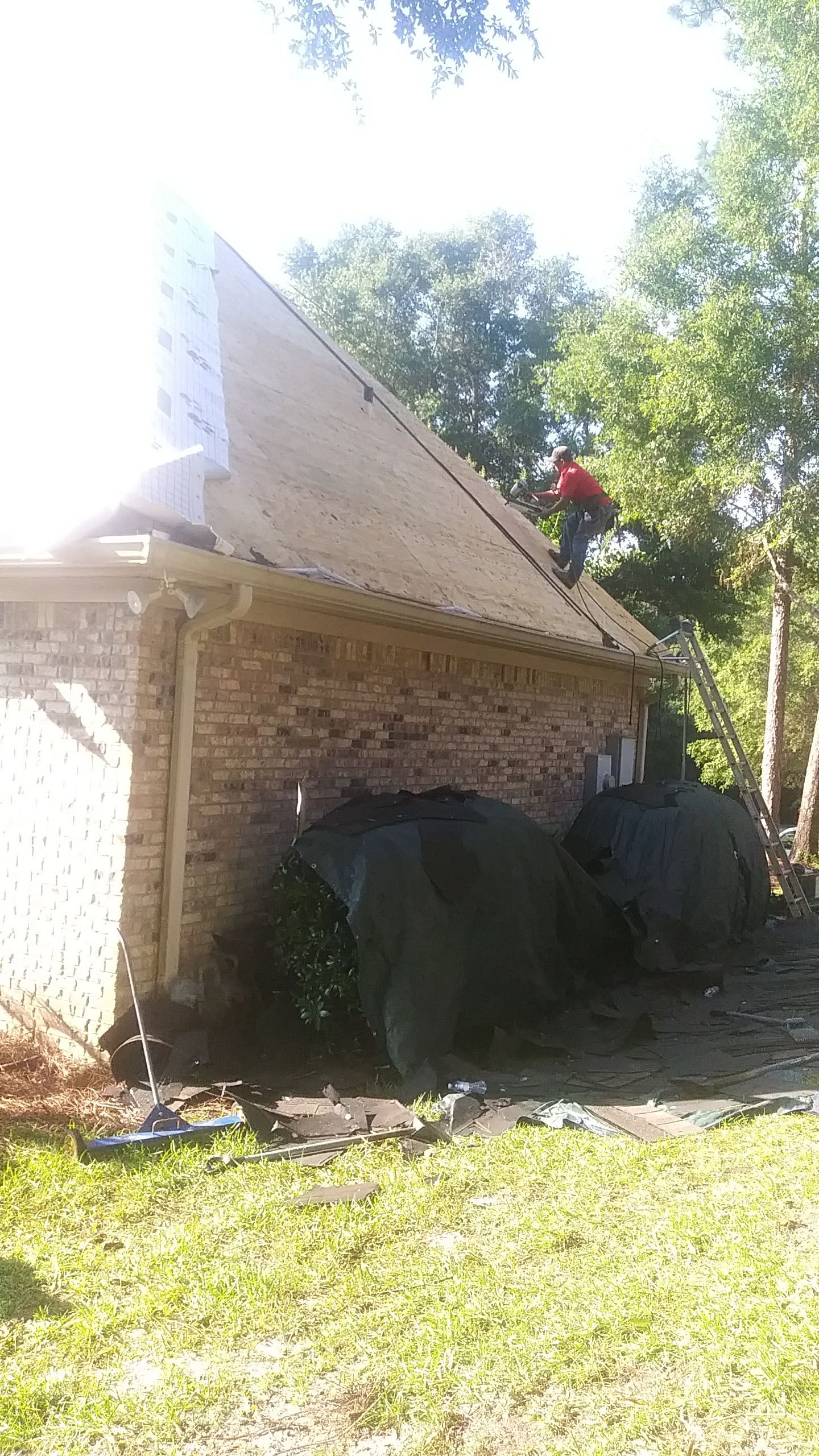 Residential Roofing Repair using Roof Replacement by American Roofing & Construction LLC