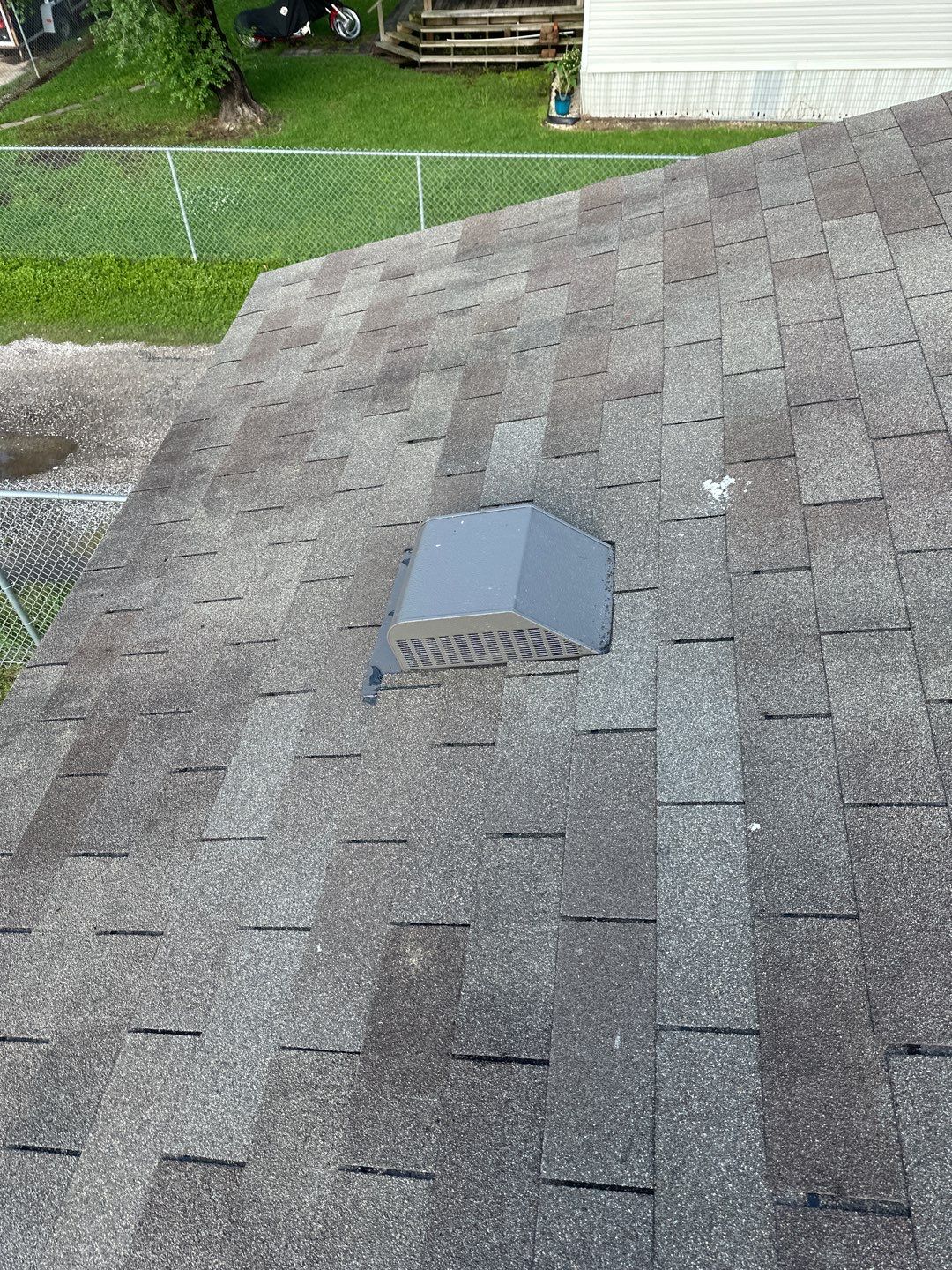 Hail Damage using Owen's Corning Duration (Lifetime) Shingles by Roof Repair Company