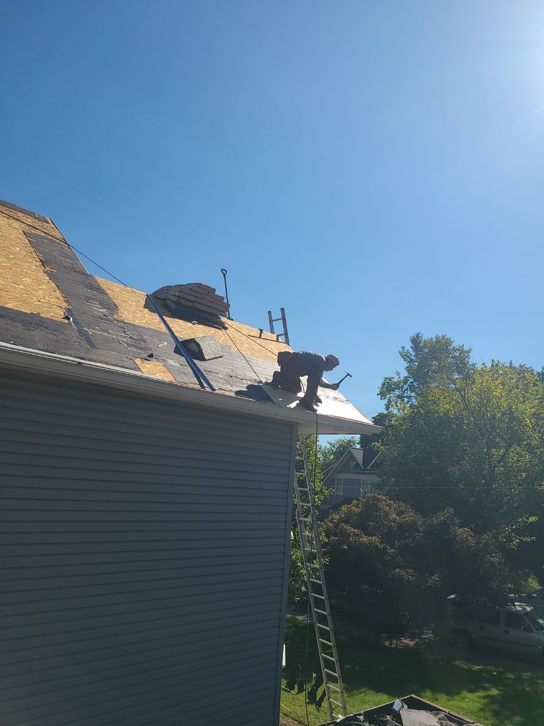 Falls Church: Residential Roof Replacement with CertainTeed Landmark Pro in Max Def Colonial Slate by RM Banning, Inc.