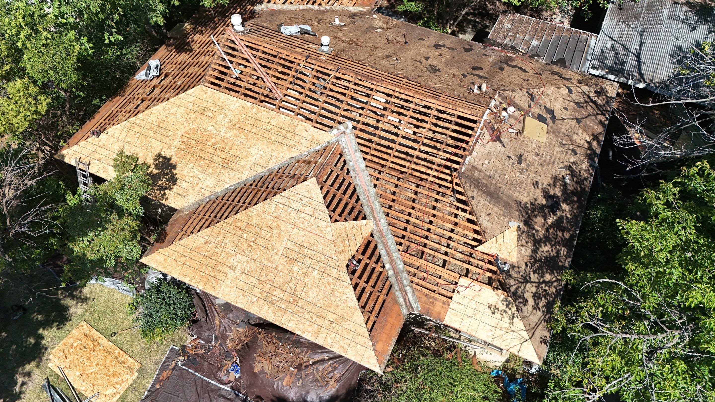Full Roof Replacement and Re-Decking Project in Dallas by Armor Roofing | Exteriors
