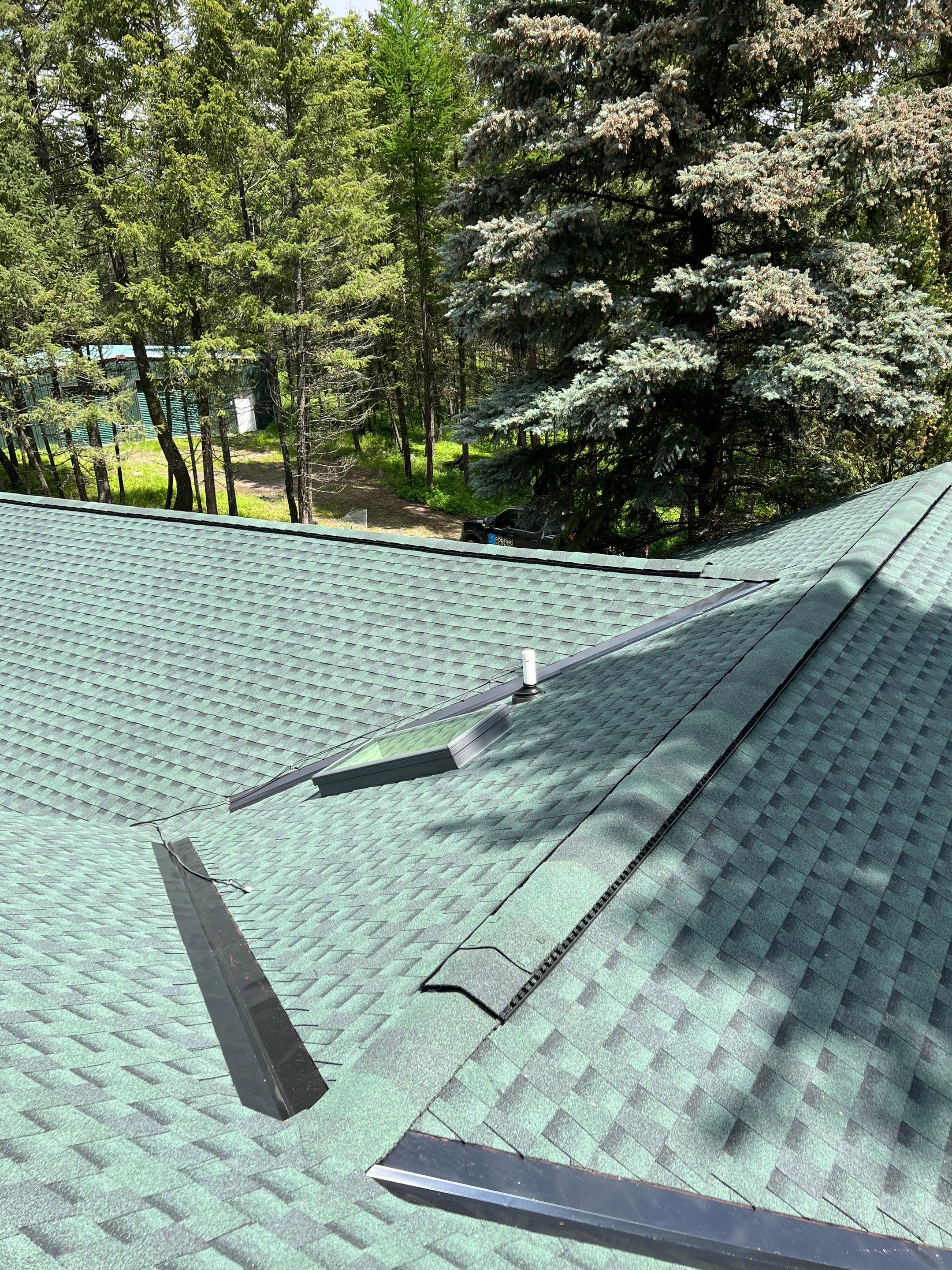 GAF Timberline HDZ - Hunter Green by Montana Roofing Solutions