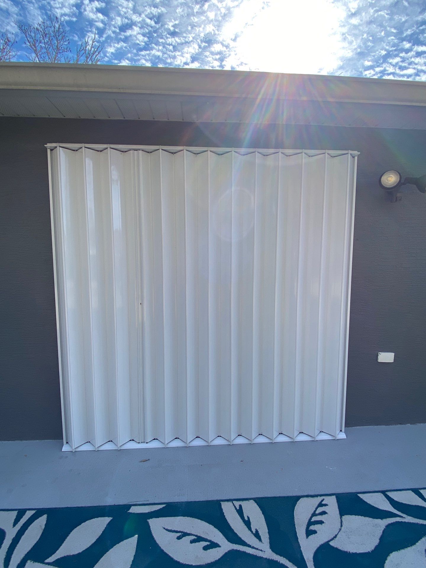 Hurricane Protection in White by Smart Guard Shutters