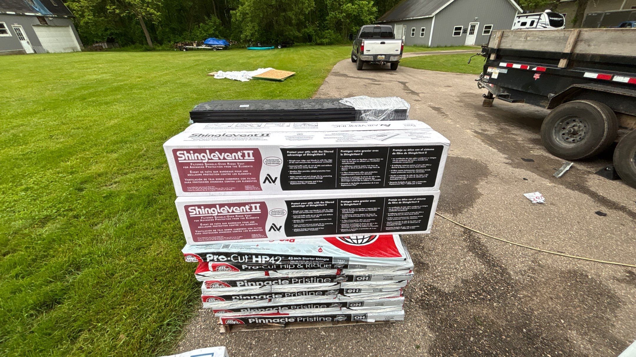 Roof Replacement using Atlas Pinnacle Pristine Pewter by 180 Contractors