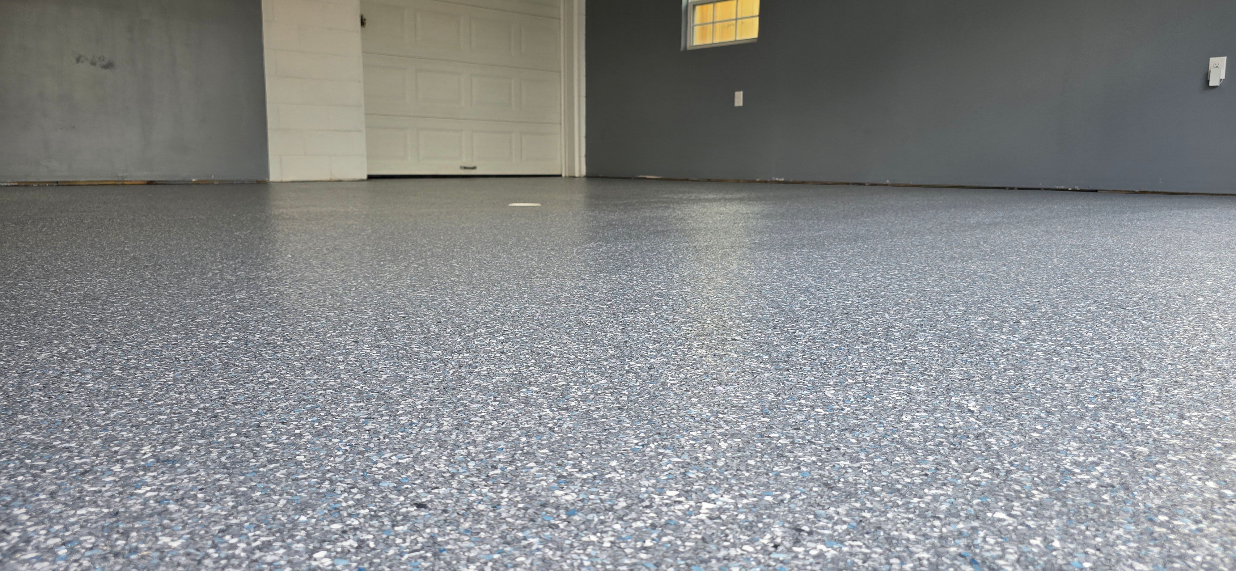 Garage using Blizzard by Elite Floor Solutions