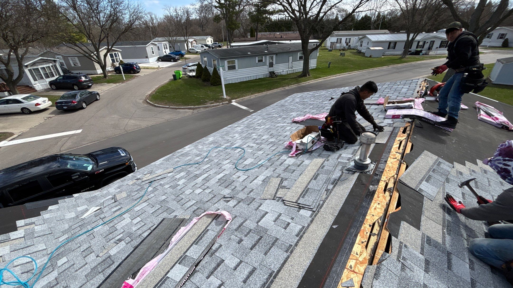 Roof Replacement using Owens Corning Sierra Gray by 180 Contractors