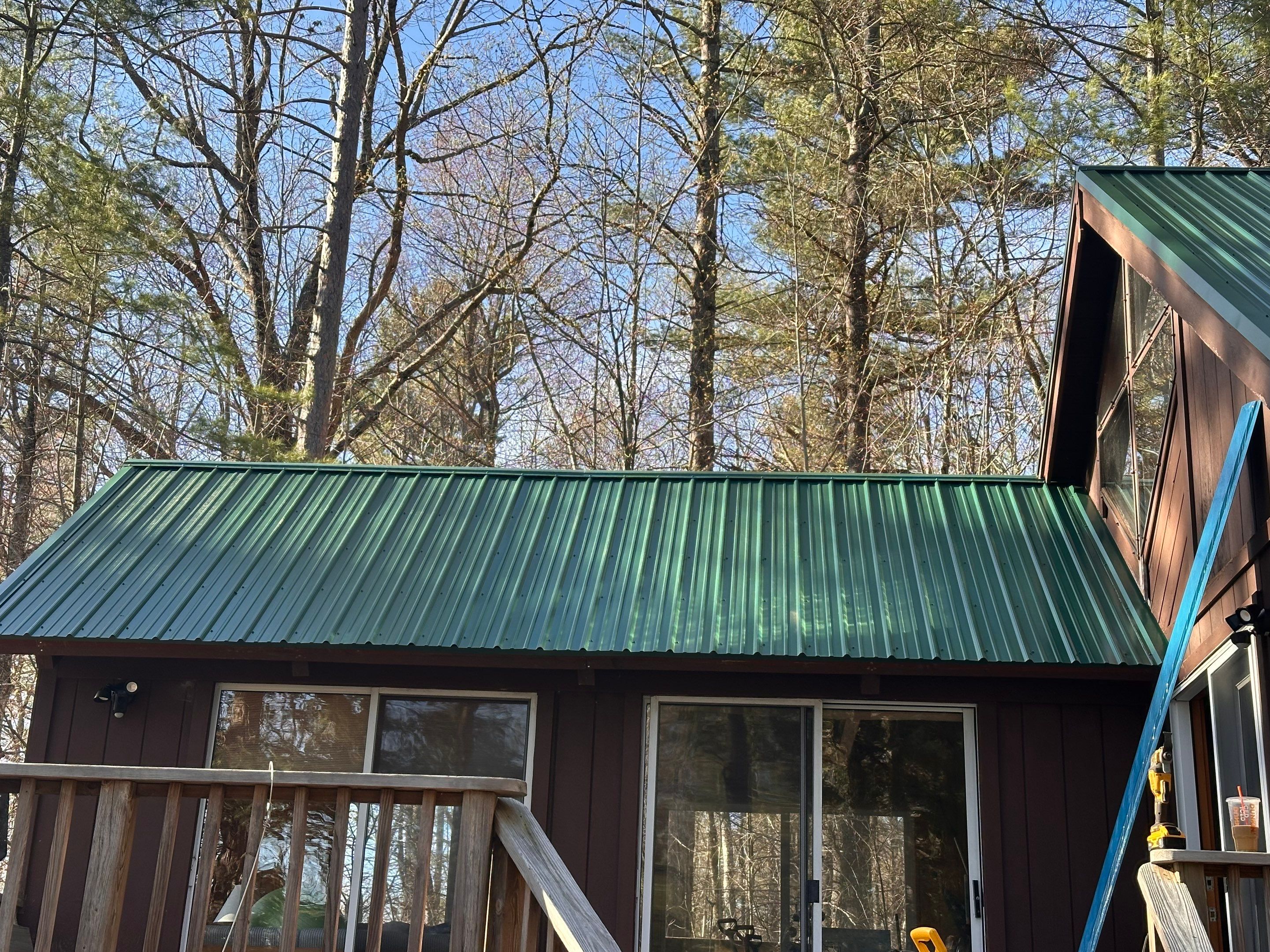 Metal Roof In Moultonborough, NH by Tall pine roofing
