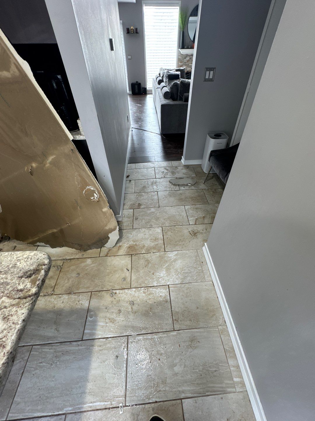 Project in West Bloomfield by EzDry Water Mitigation & Property Restoration