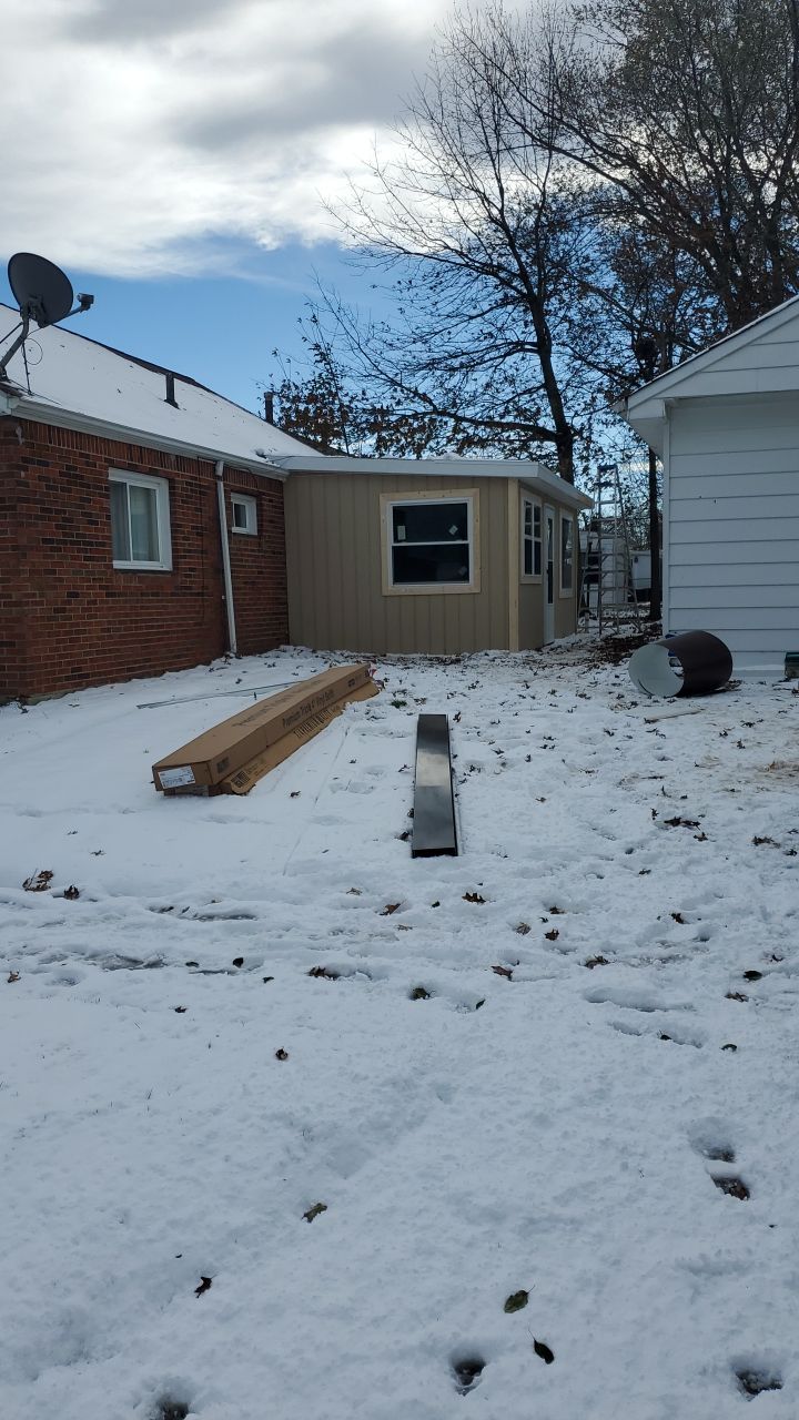 Tree Destroyed Patio Room by Absolute Roofing and Construction