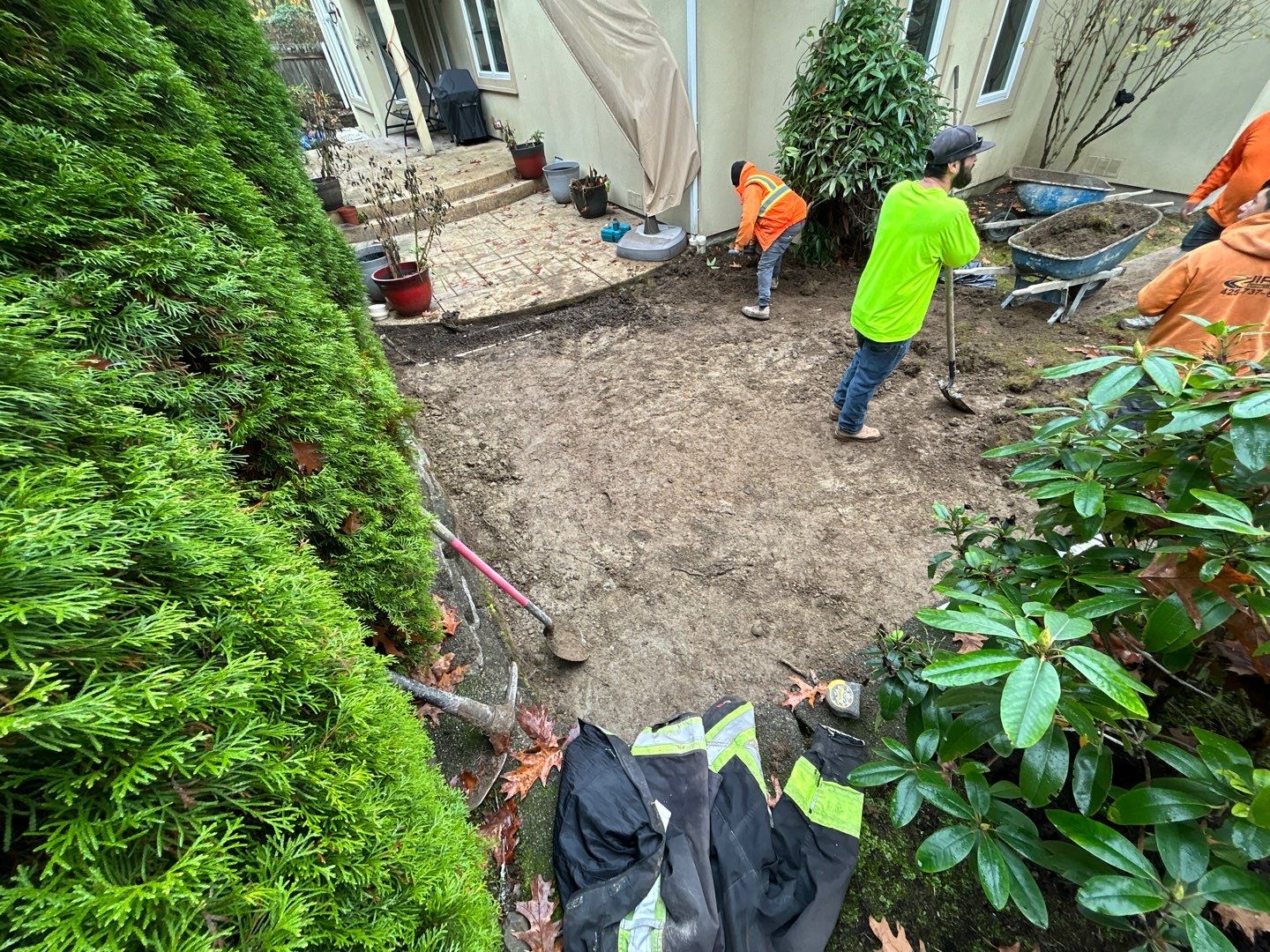 Stamped Concrete Patio  by Jireh Asphalt & Concrete Inc 