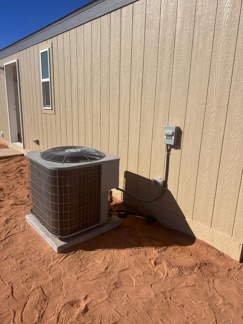 Project in Eloy by Mobile Home Installations