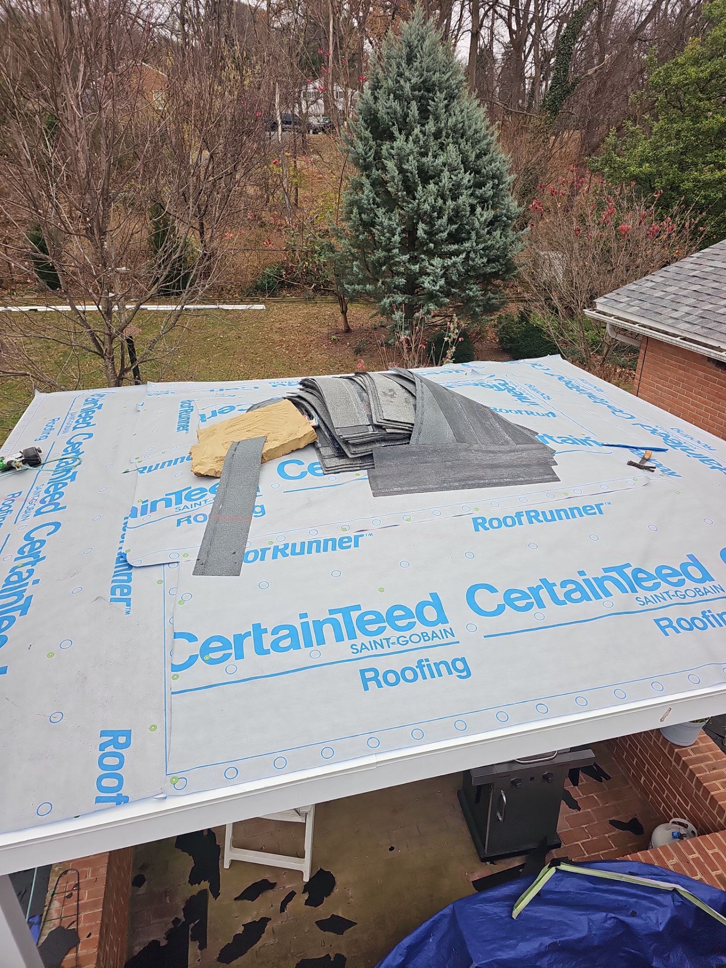 Roof Replacement - Colonial Slate by Winchester Roofing