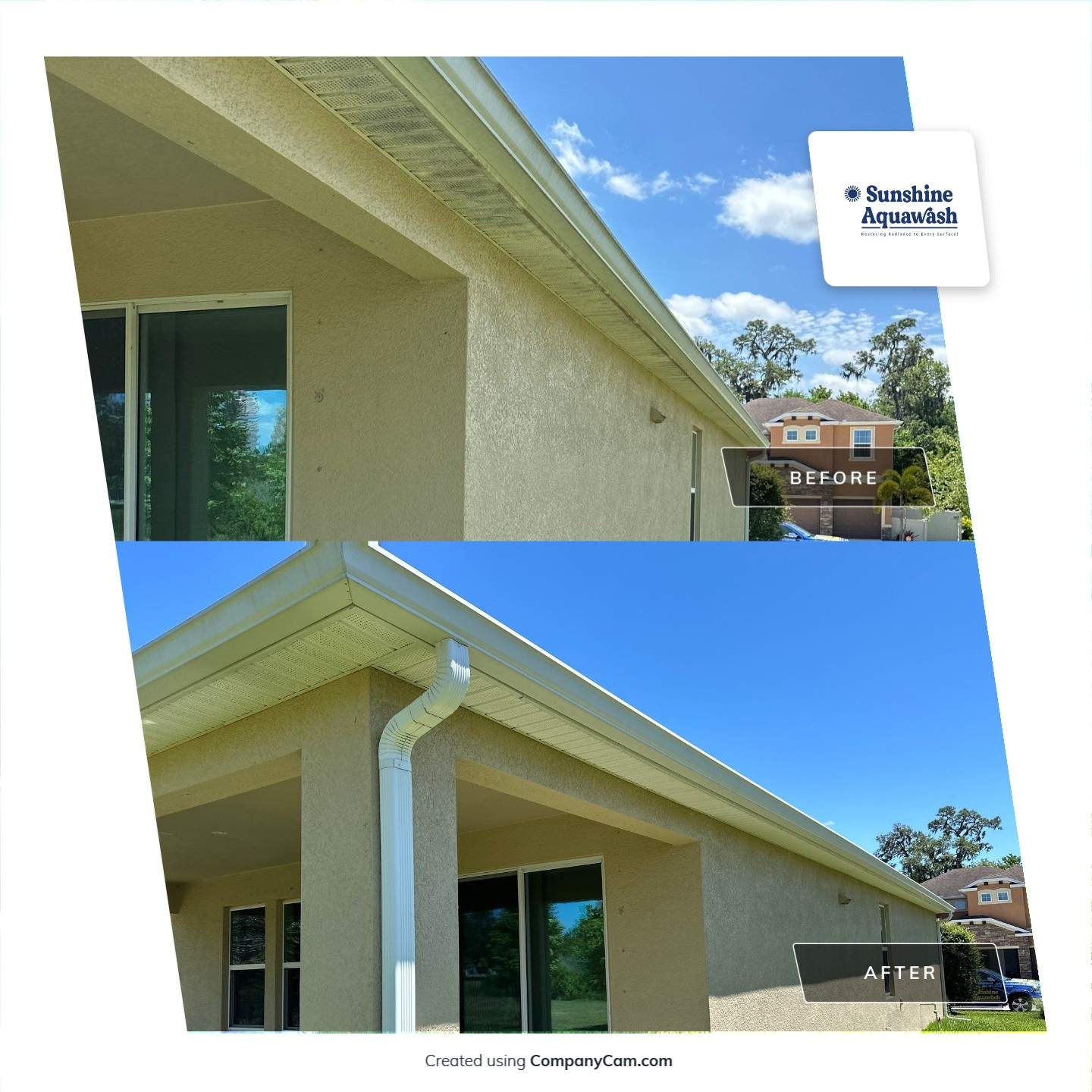 🏡 Full Exterior Cleaning – Old Mill Preserve, Palmetto, FL by Sunshine AquaWash