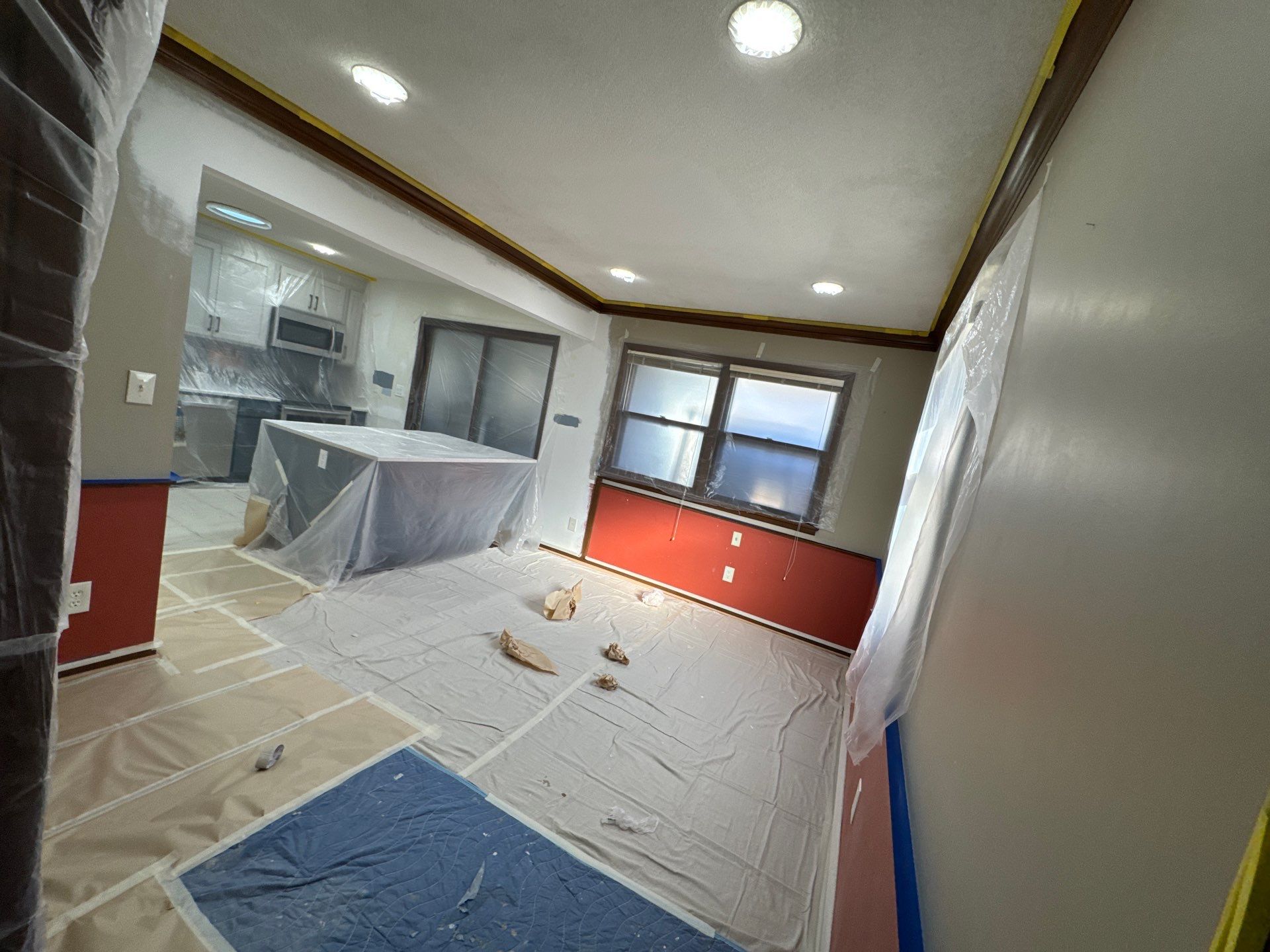 Project in West Des Moines by Midwest Paint LLC