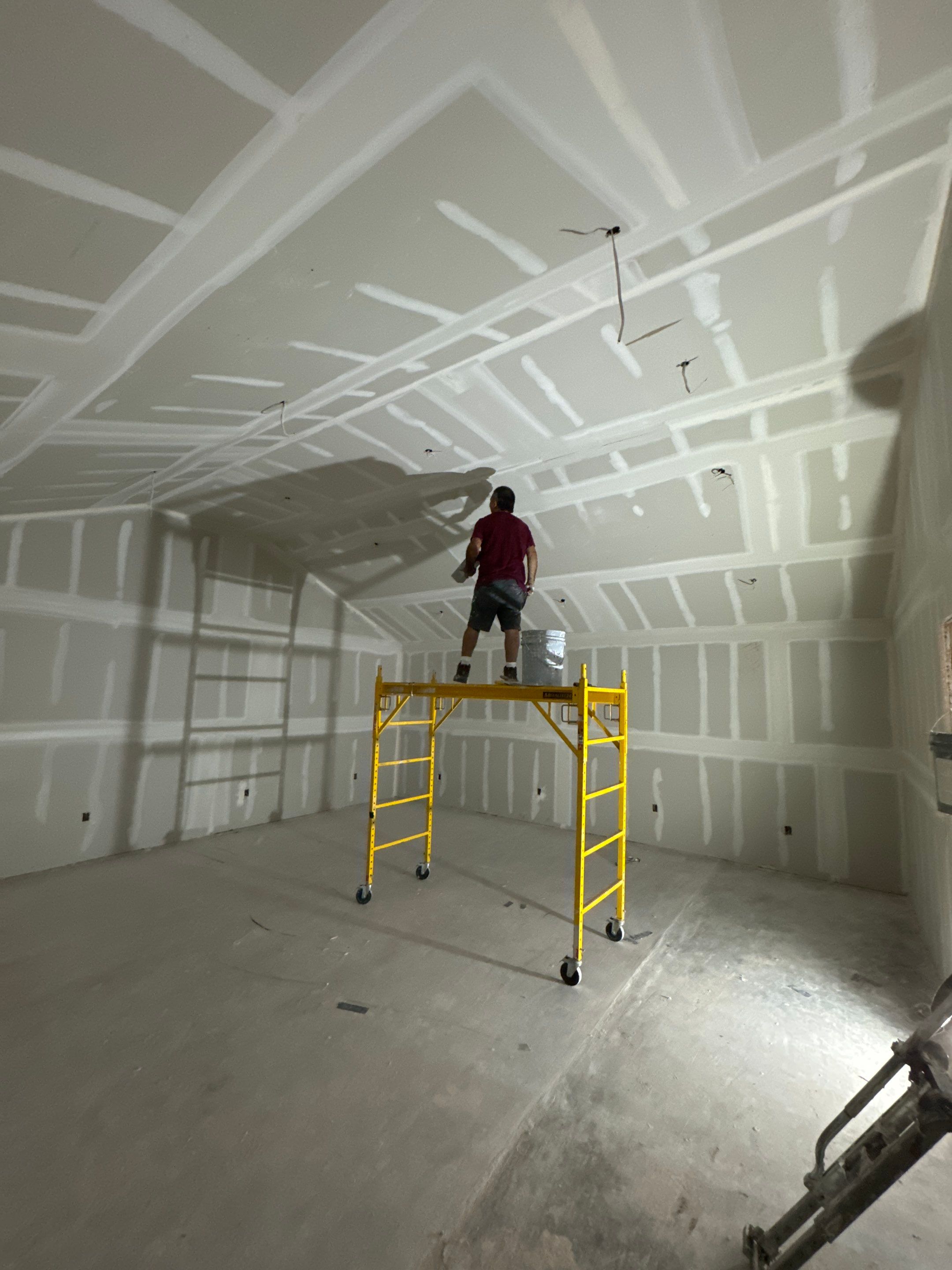 Custom Detached Studio Construction and Interior Finishing in Spring by Rolling Nations