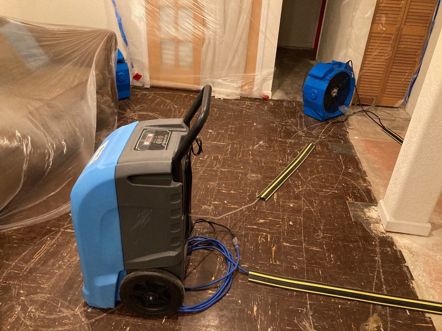 Sewage Backup using Air Scrubber by Accountable Home Services