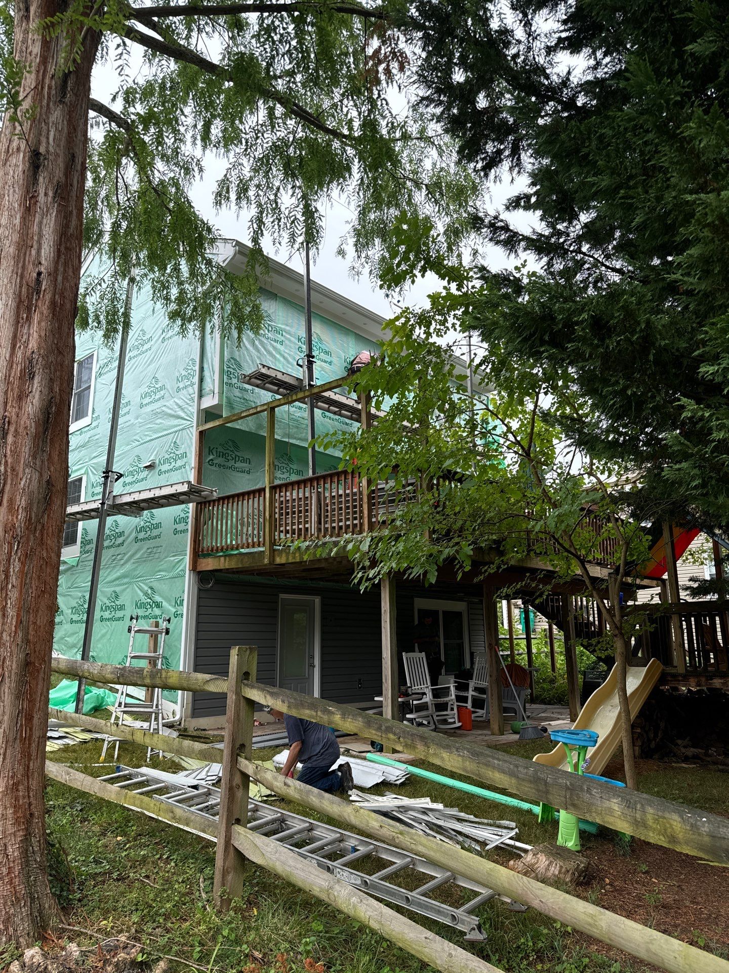New Prodigy siding with One-piece insulated siding system & Exterior painting   by Alpha Design Services