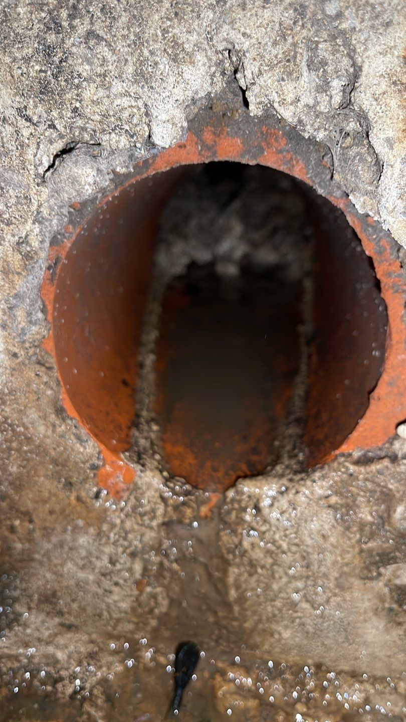 Embedded Fiber Reinforcement and Basement Waterproofing using GrateDrain Waterproofing System by Toledo Basement Repair