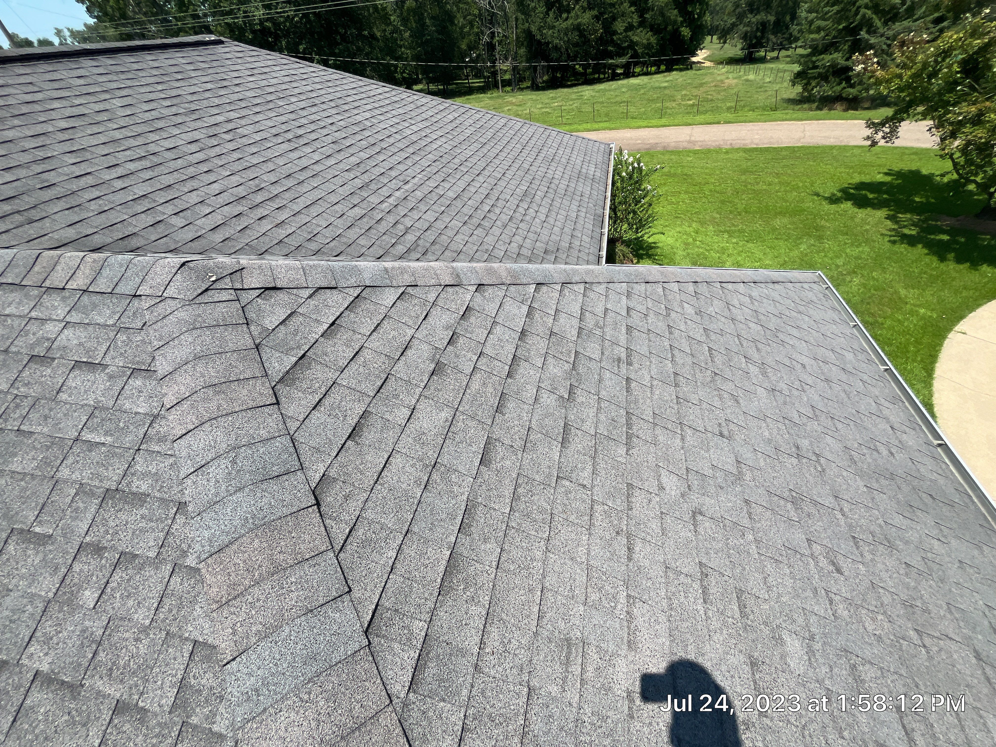 Residential Roofing Repair using Malarkey Vista: Midnight Black by Hostetler Roofing
