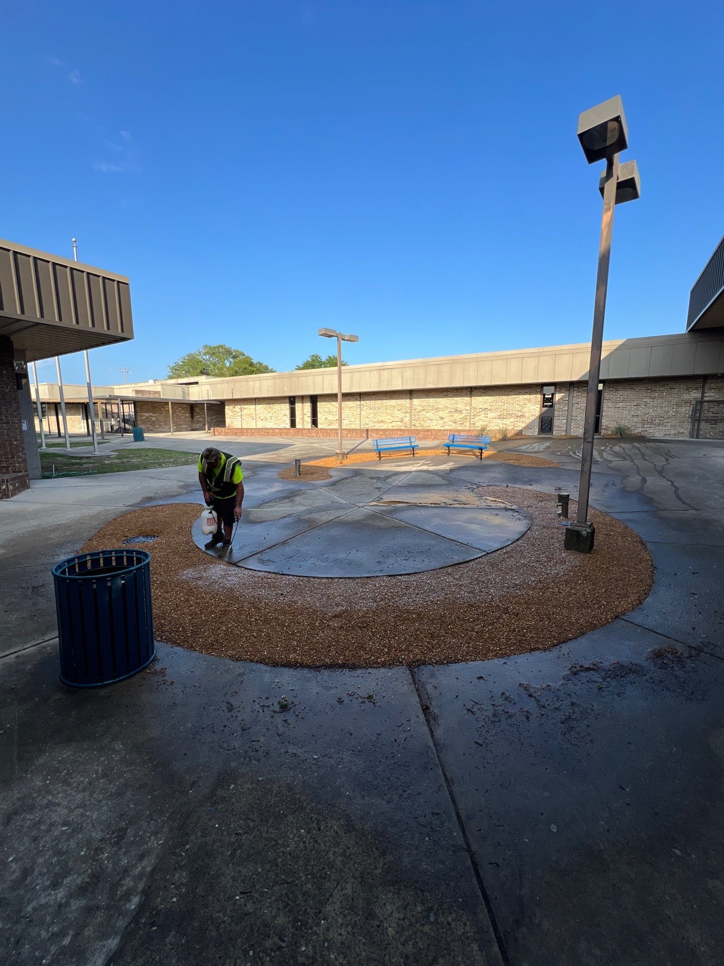 Landscape Install | Keystone Heights HS by ProGreen Services
