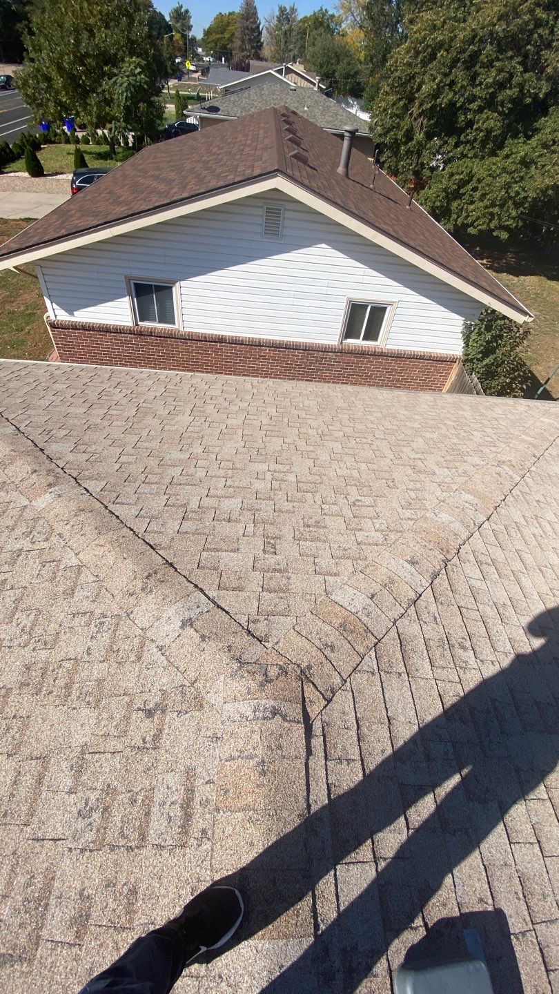 Re-Roof Due to Hail Storm  by Black Belt Roofing 