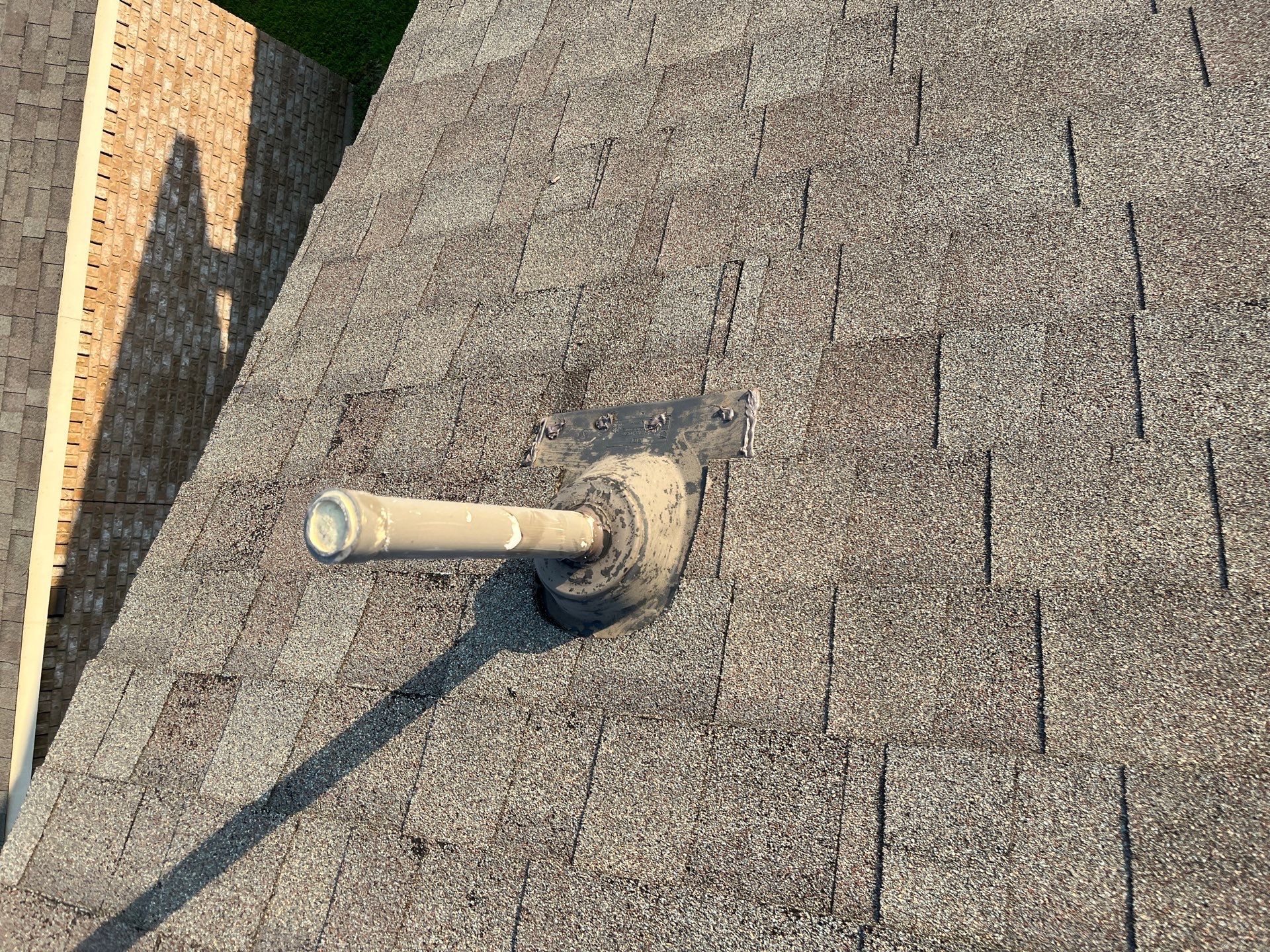 Hail Damage using Owen's Corning Duration (Lifetime) Shingles by Roof Repair Company