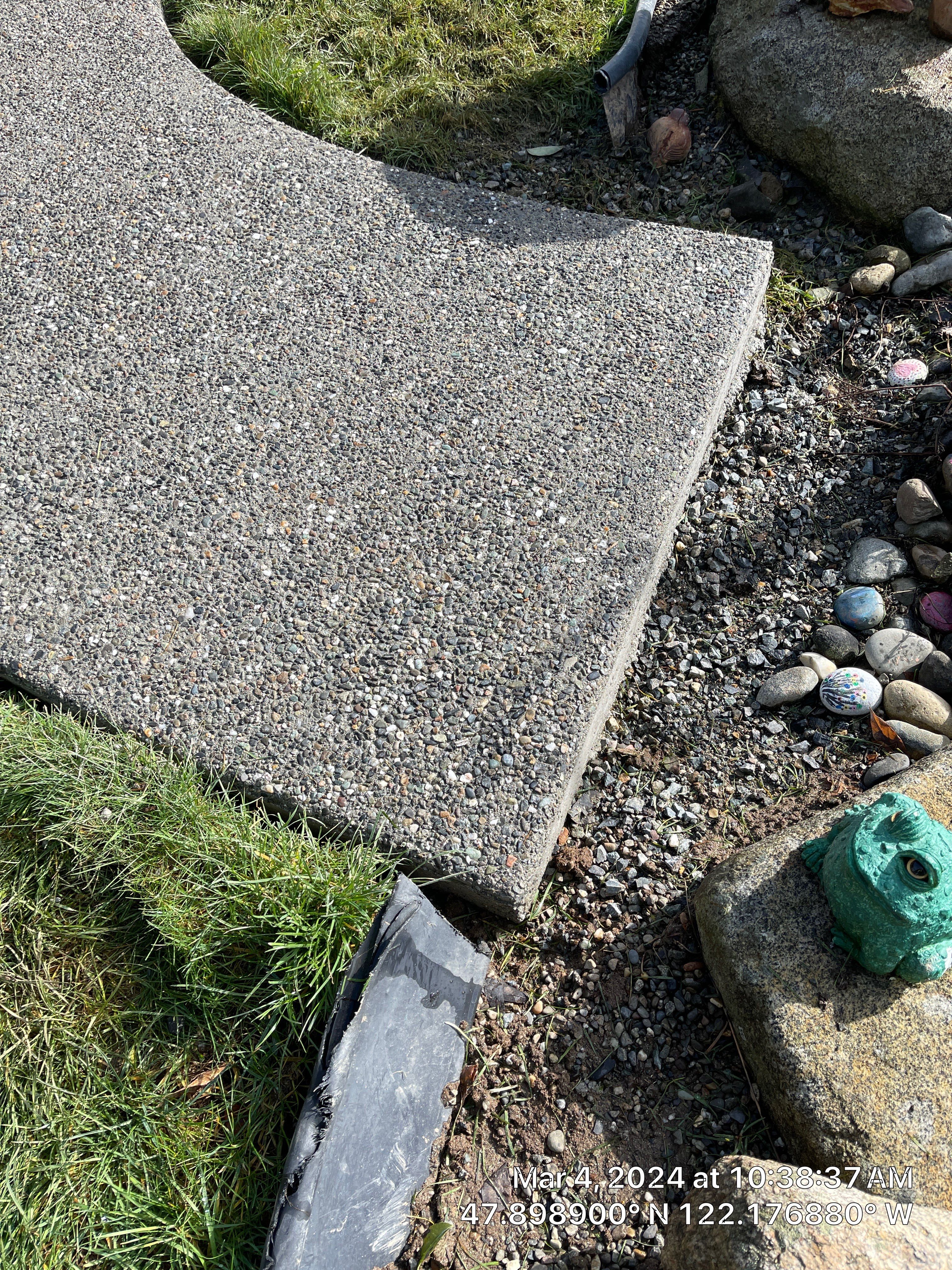 Wayne | Concrete patio & Walkway by Jireh Asphalt & Concrete Inc 