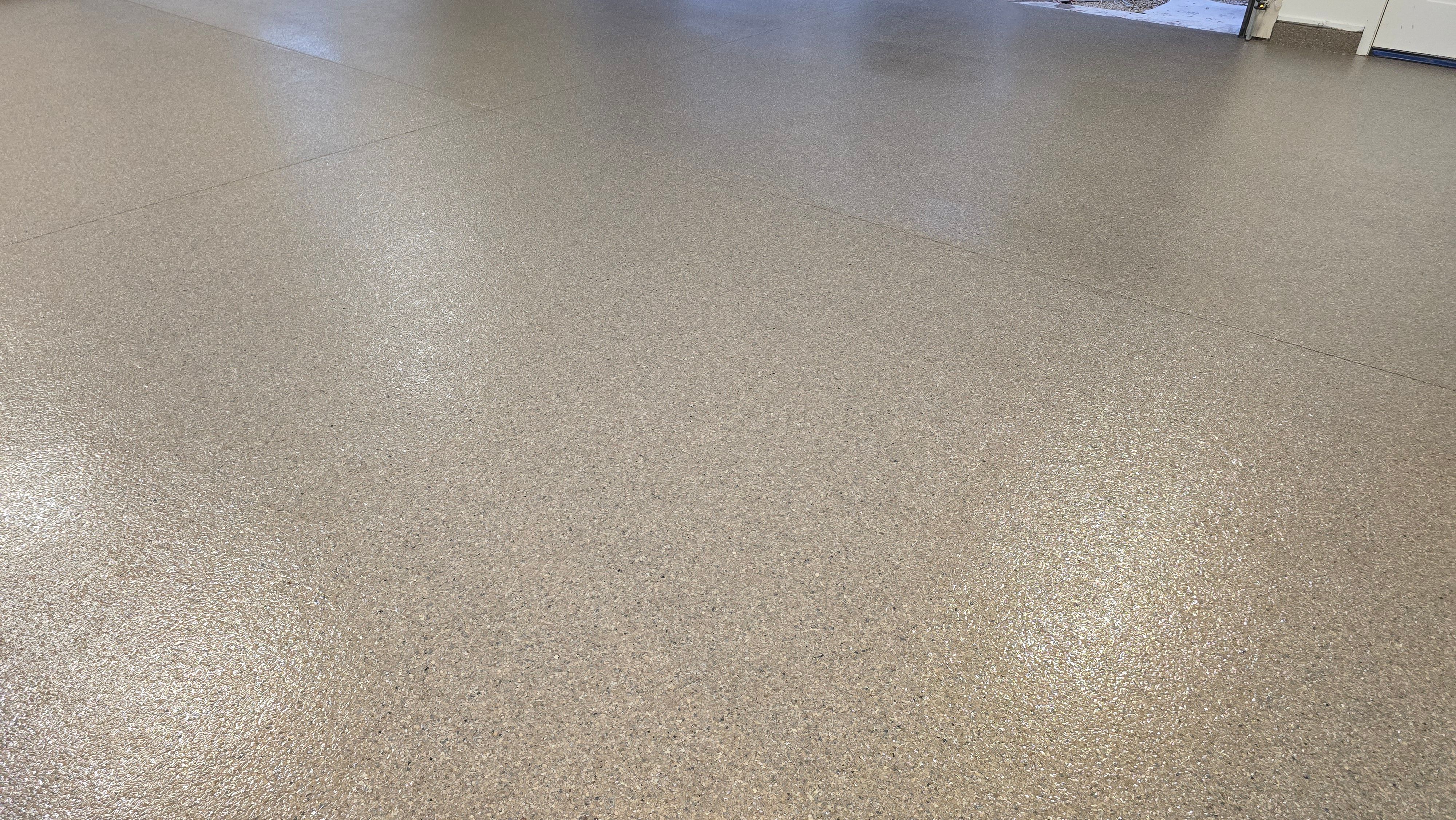 Garage using Obsidian by Elite Floor Solutions